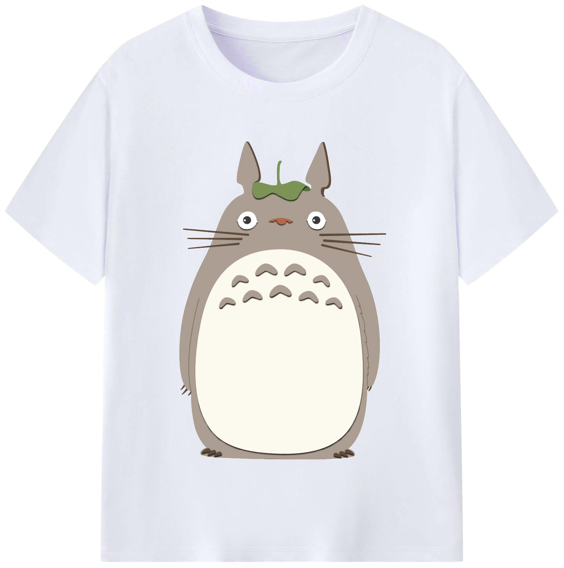 （画像用） となりのトトロ 草壁メイ 草壁サツキ My Neighbor Totoro Satsuki Kusakabe Mei Kusakabe レディースカジュアルプリントTシャツ（綿100％）
