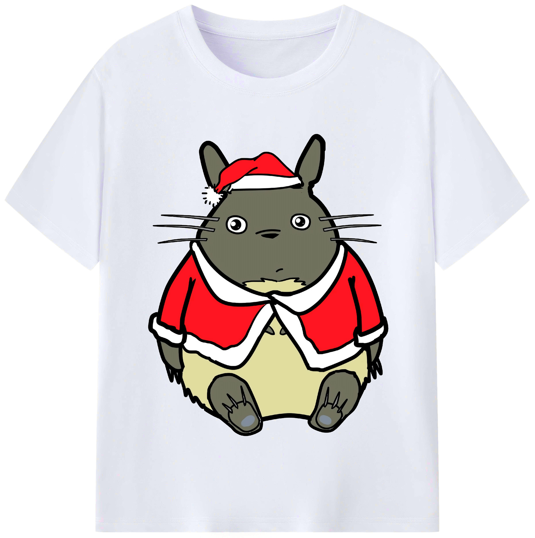 （画像用） となりのトトロ 草壁メイ 草壁サツキ My Neighbor Totoro Satsuki Kusakabe Mei Kusakabe レディースカジュアルプリントTシャツ（綿100％）