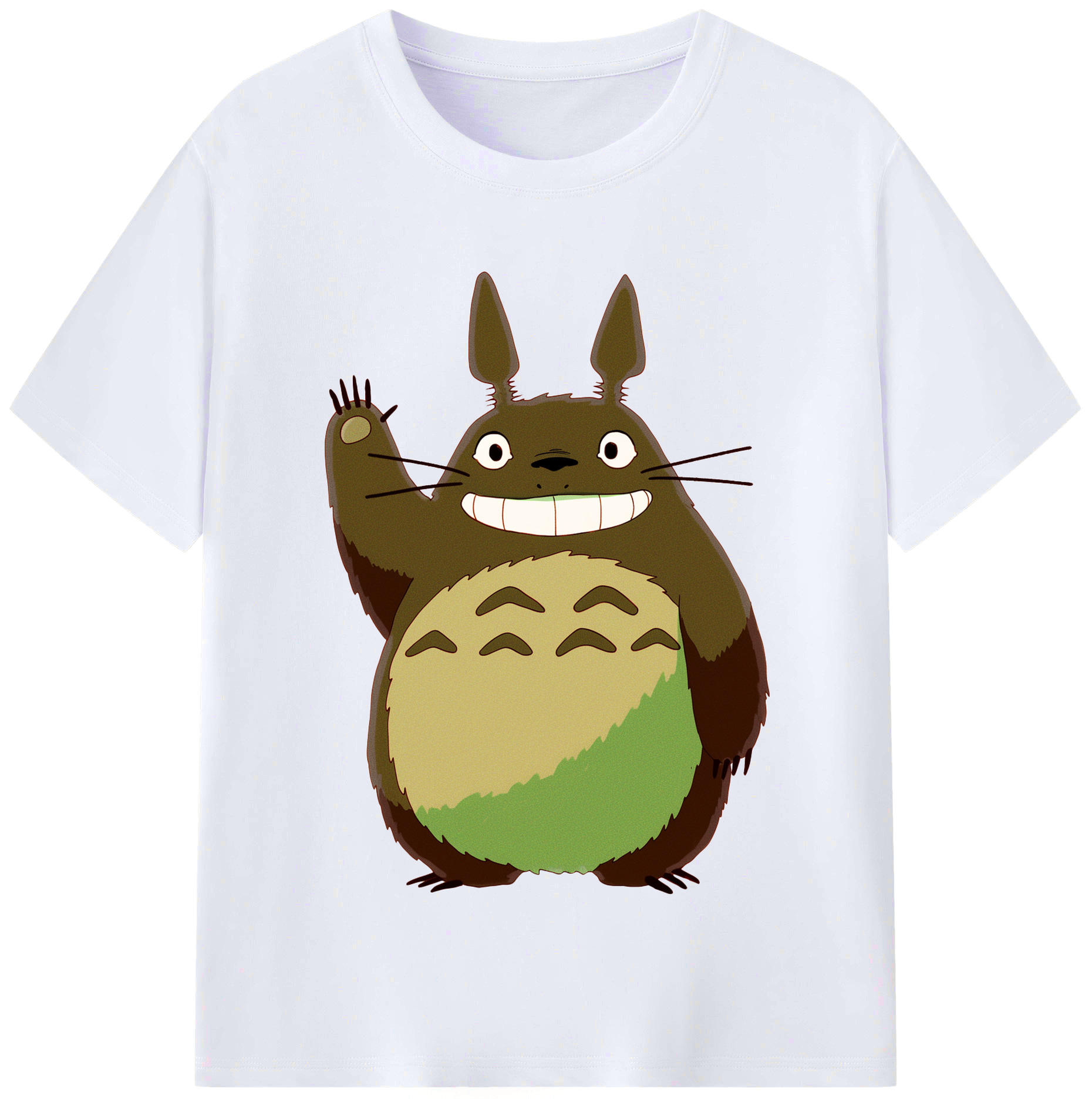（画像用） となりのトトロ 草壁メイ 草壁サツキ My Neighbor Totoro Satsuki Kusakabe Mei Kusakabe レディースカジュアルプリントTシャツ（綿100％）