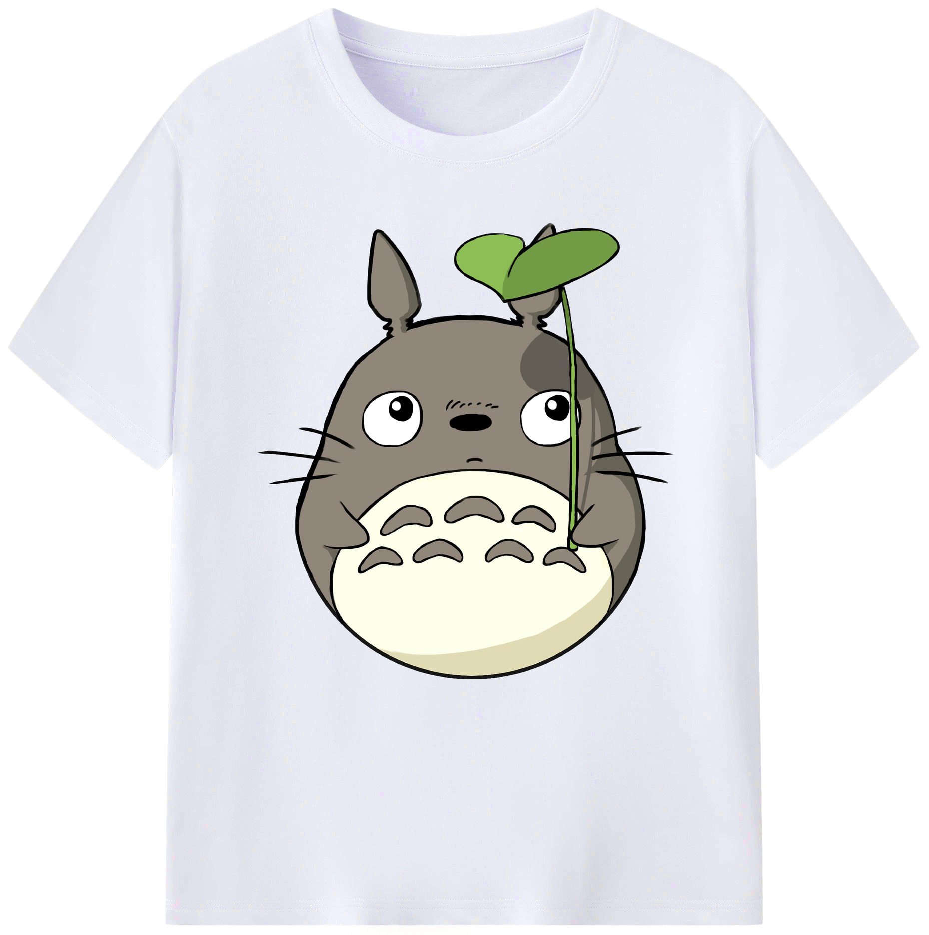 （画像用） となりのトトロ 草壁メイ 草壁サツキ My Neighbor Totoro Satsuki Kusakabe Mei Kusakabe レディースカジュアルプリントTシャツ（綿100％）