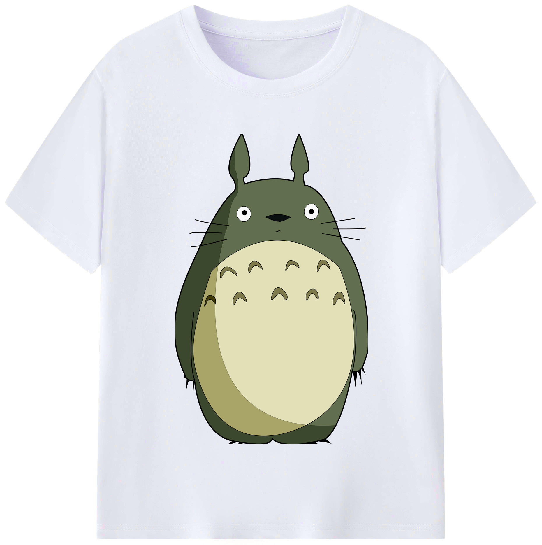 （画像用） となりのトトロ 草壁メイ 草壁サツキ My Neighbor Totoro Satsuki Kusakabe Mei Kusakabe レディースカジュアルプリントTシャツ（綿100％）