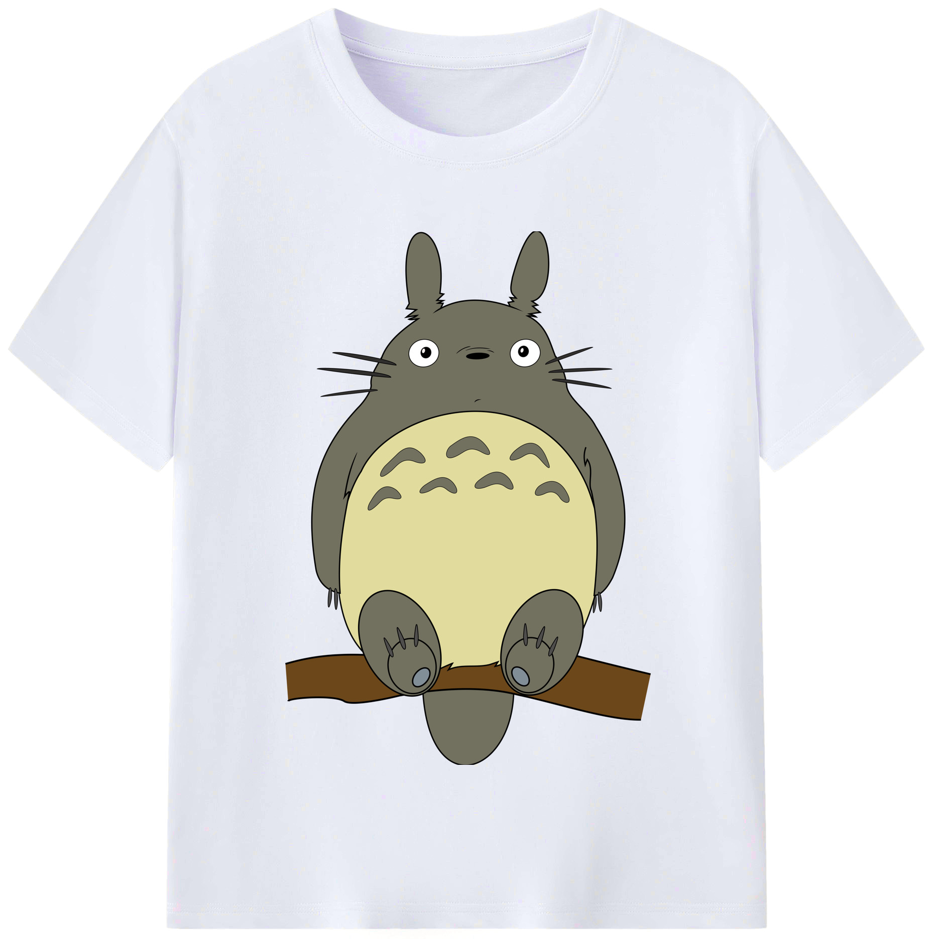 （画像用） となりのトトロ 草壁メイ 草壁サツキ My Neighbor Totoro Satsuki Kusakabe Mei Kusakabe レディースカジュアルプリントTシャツ（綿100％）