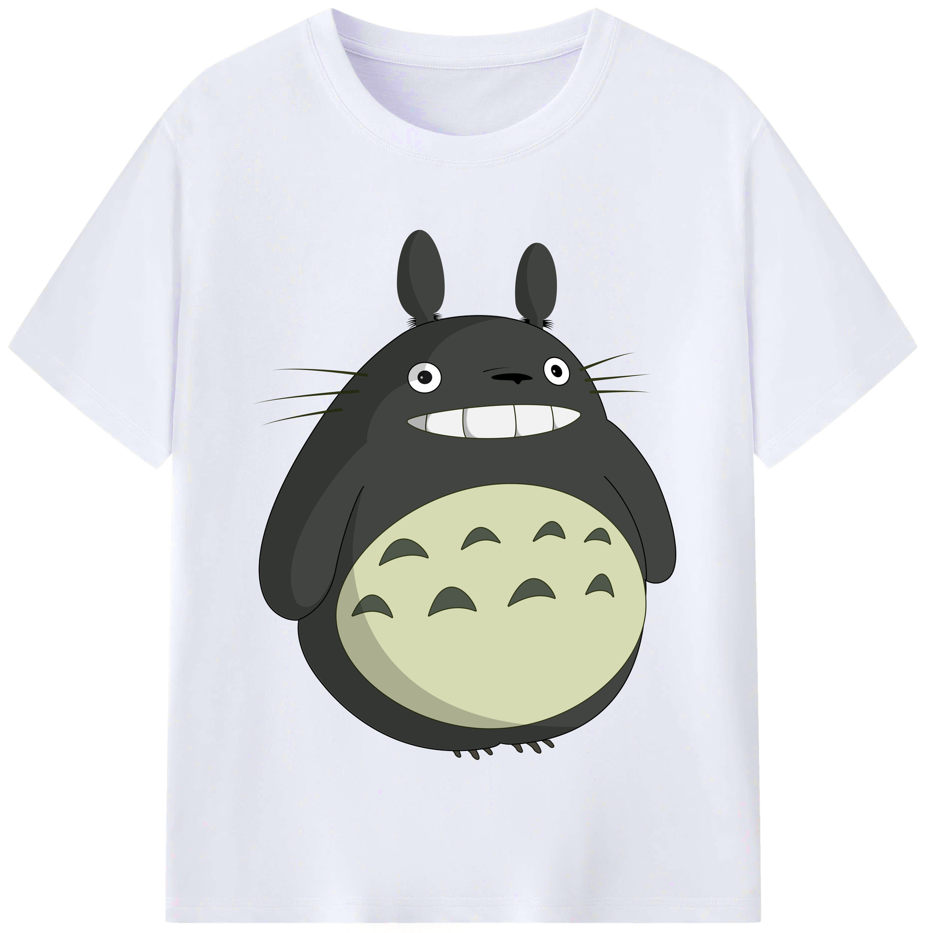（画像用） となりのトトロ 草壁メイ 草壁サツキ My Neighbor Totoro Satsuki Kusakabe Mei Kusakabe レディースカジュアルプリントTシャツ（綿100％）