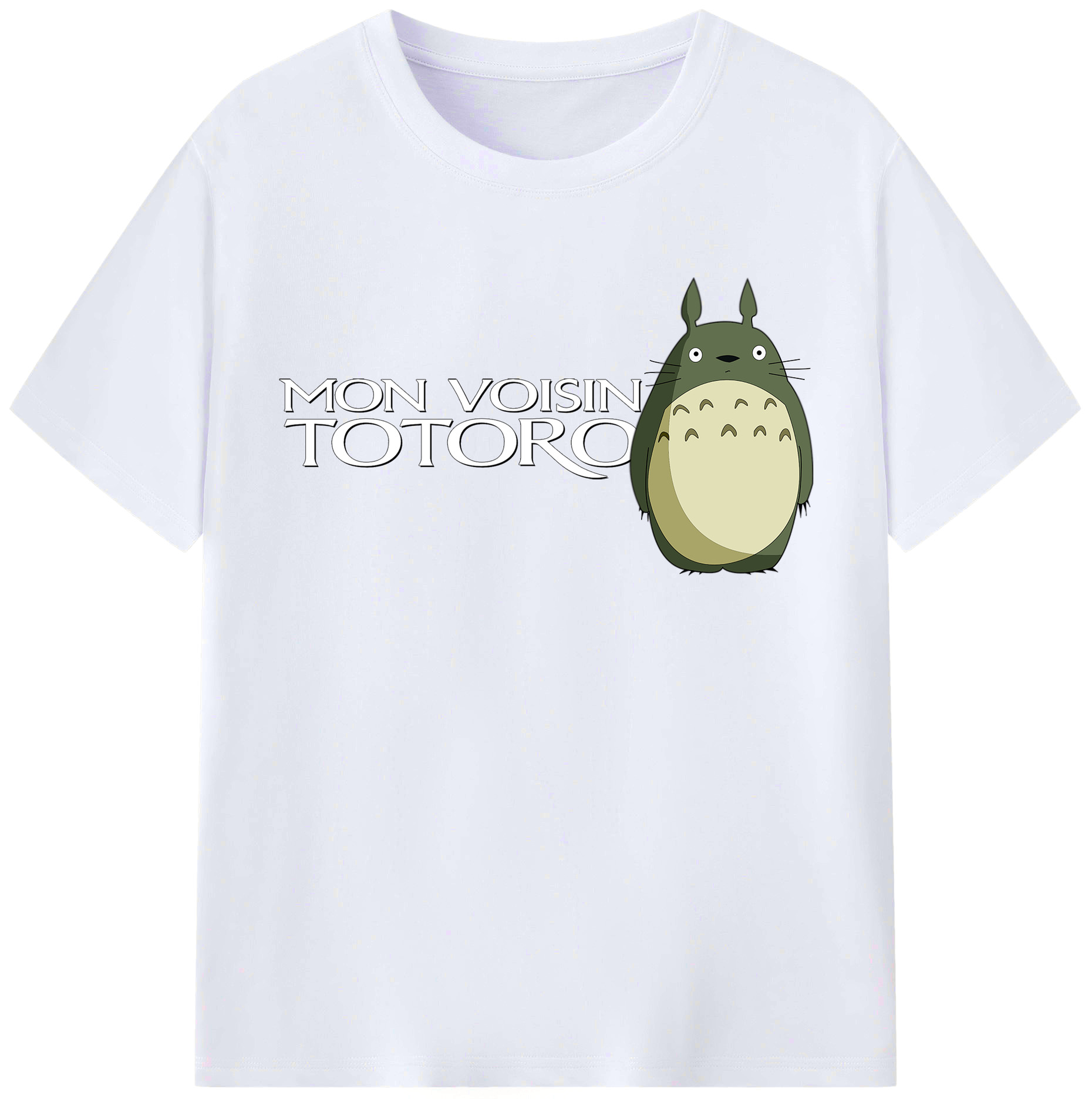 （画像用） となりのトトロ 草壁メイ 草壁サツキ My Neighbor Totoro Satsuki Kusakabe Mei Kusakabe レディースカジュアルプリントTシャツ（綿100％）