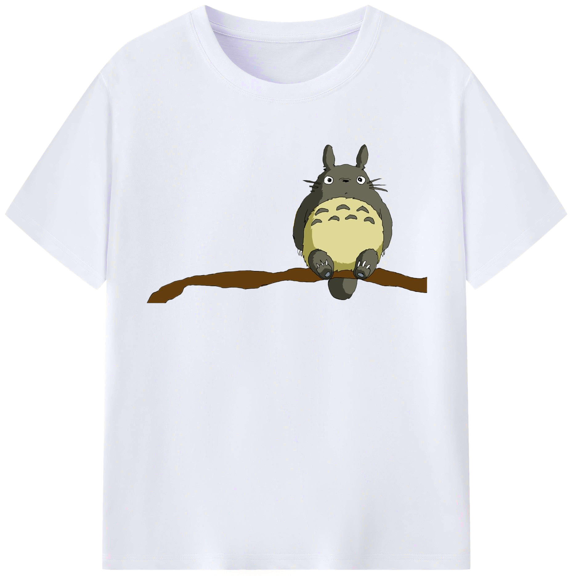 （画像用） となりのトトロ 草壁メイ 草壁サツキ My Neighbor Totoro Satsuki Kusakabe Mei Kusakabe レディースカジュアルプリントTシャツ（綿100％）