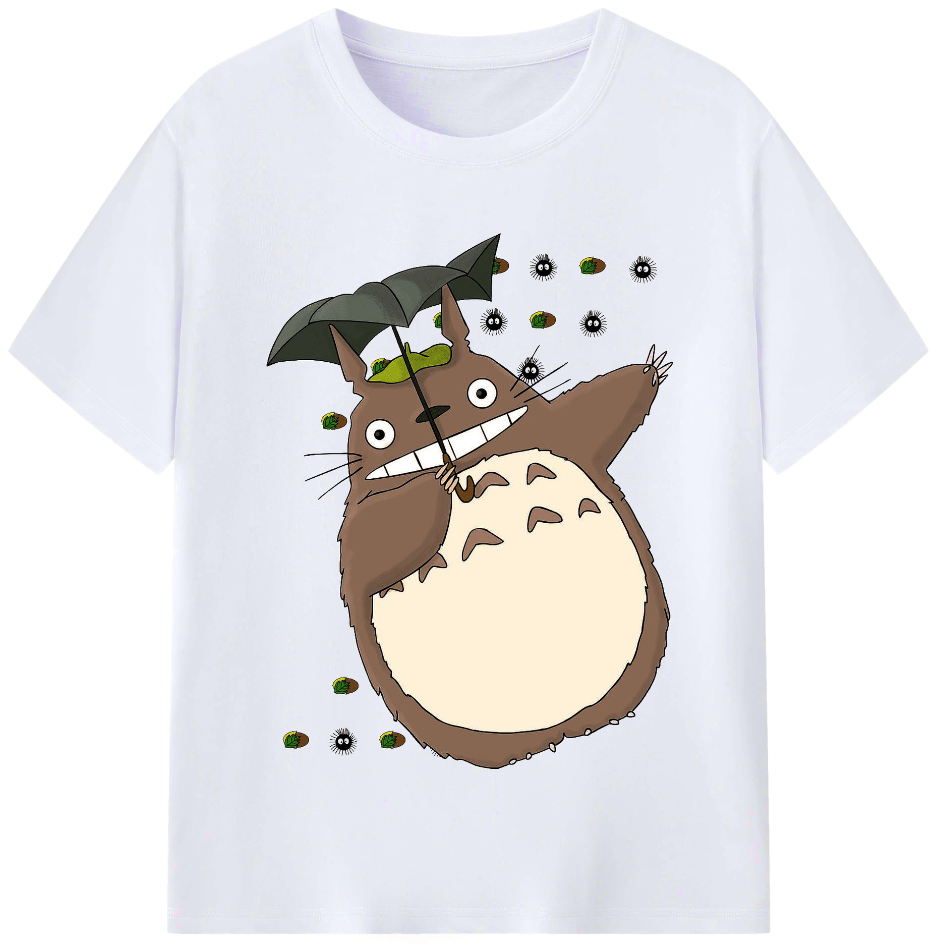 （画像用） となりのトトロ 草壁メイ 草壁サツキ My Neighbor Totoro Satsuki Kusakabe Mei Kusakabe レディースカジュアルプリントTシャツ（綿100％）
