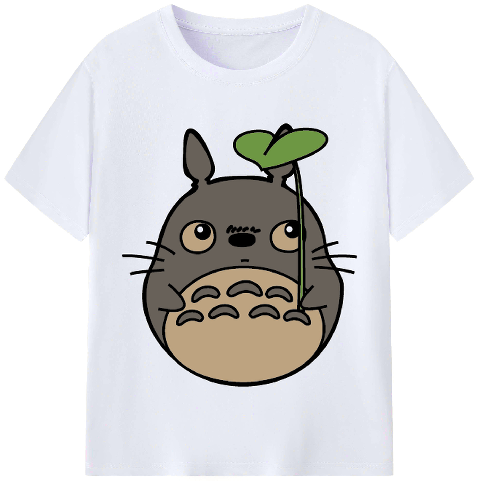 （画像用） となりのトトロ 草壁メイ 草壁サツキ My Neighbor Totoro Satsuki Kusakabe Mei Kusakabe レディースカジュアルプリントTシャツ（綿100％）