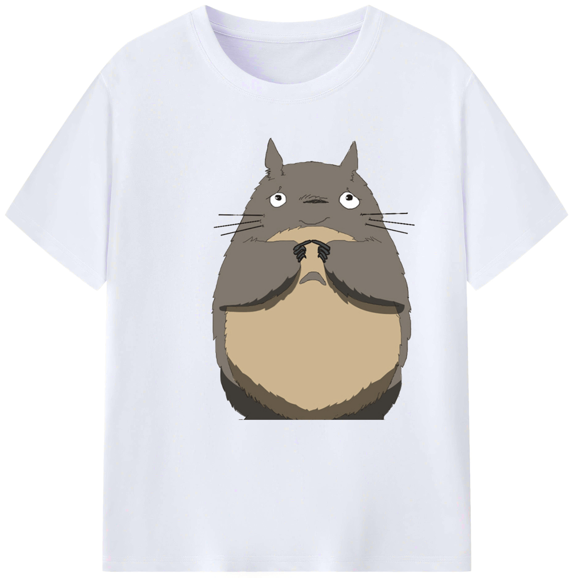 （画像用） となりのトトロ 草壁メイ 草壁サツキ My Neighbor Totoro Satsuki Kusakabe Mei Kusakabe レディースカジュアルプリントTシャツ（綿100％）