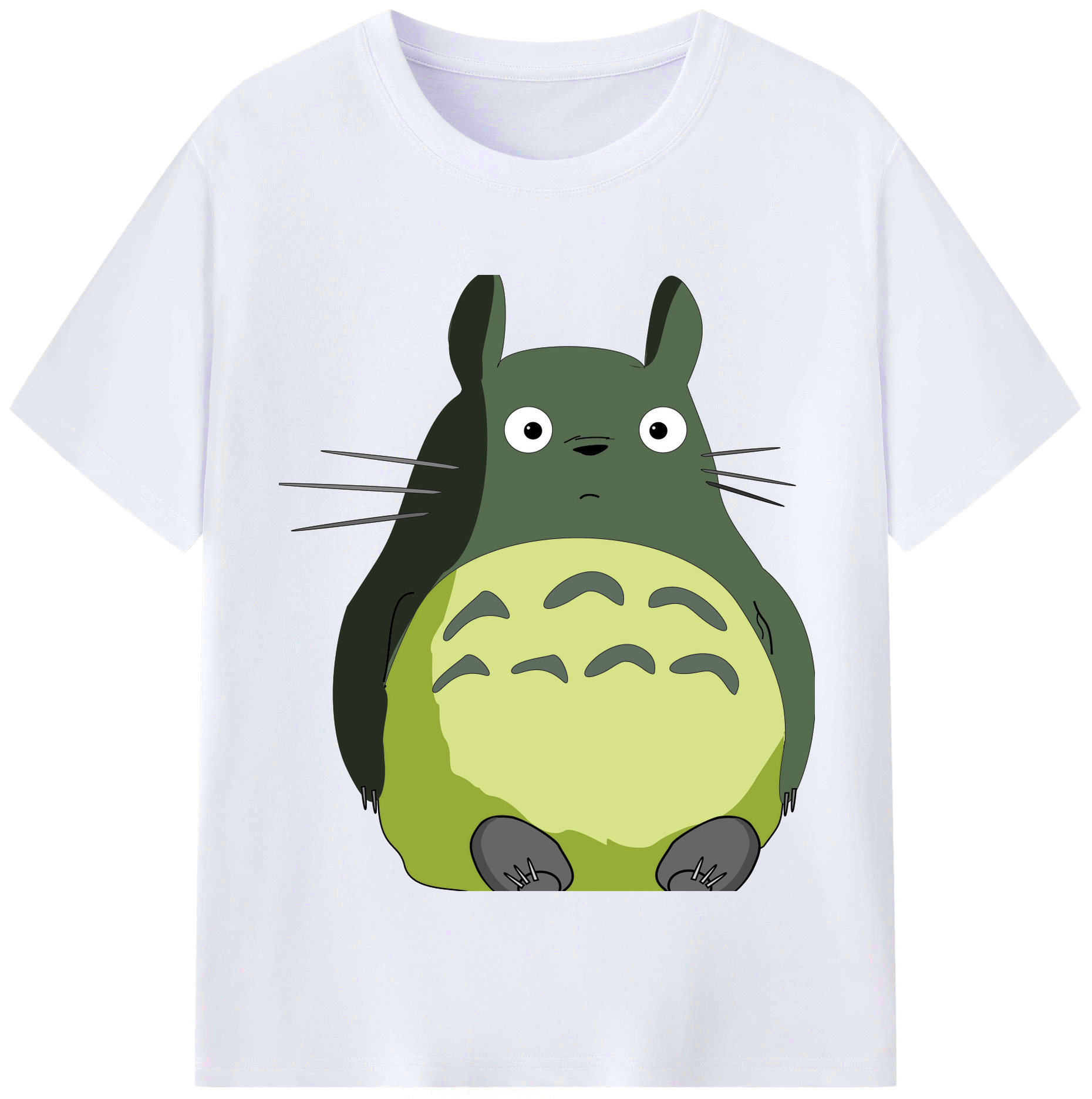 （画像用） となりのトトロ 草壁メイ 草壁サツキ My Neighbor Totoro Satsuki Kusakabe Mei Kusakabe レディースカジュアルプリントTシャツ（綿100％）