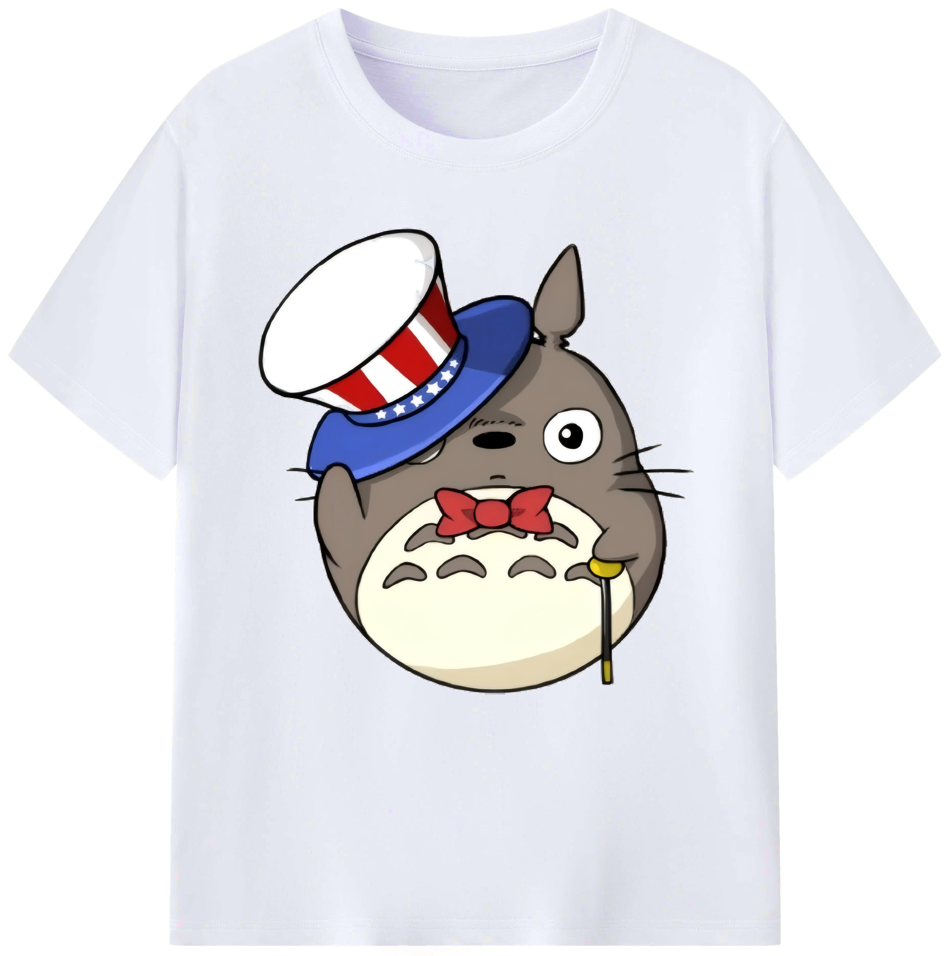 （画像用） となりのトトロ 草壁メイ 草壁サツキ My Neighbor Totoro Satsuki Kusakabe Mei Kusakabe レディースカジュアルプリントTシャツ（綿100％）