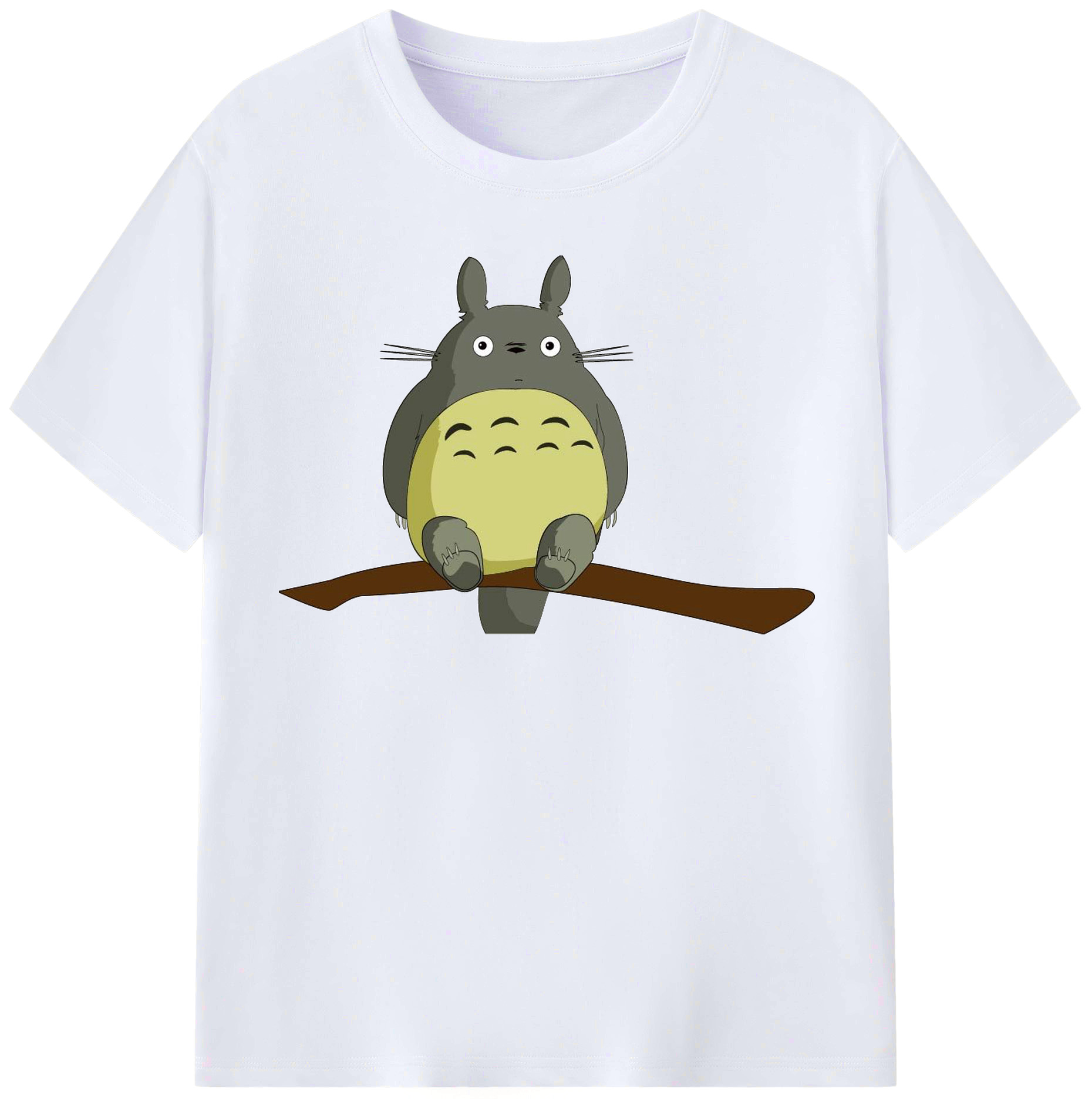 （画像用） となりのトトロ 草壁メイ 草壁サツキ My Neighbor Totoro Satsuki Kusakabe Mei Kusakabe レディースカジュアルプリントTシャツ（綿100％）