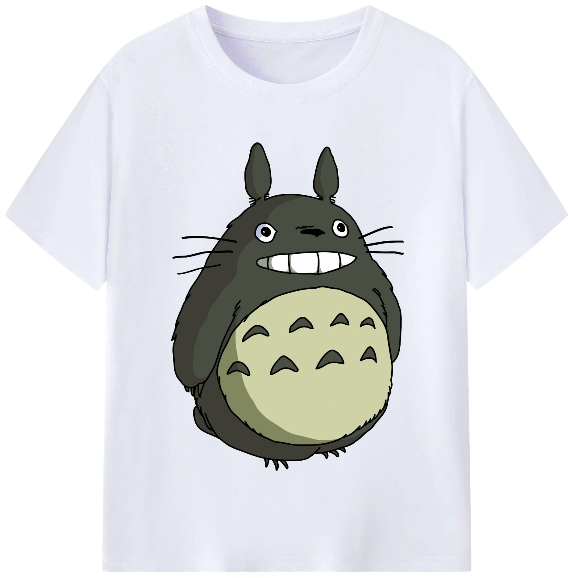 （画像用） となりのトトロ 草壁メイ 草壁サツキ My Neighbor Totoro Satsuki Kusakabe Mei Kusakabe レディースカジュアルプリントTシャツ（綿100％）