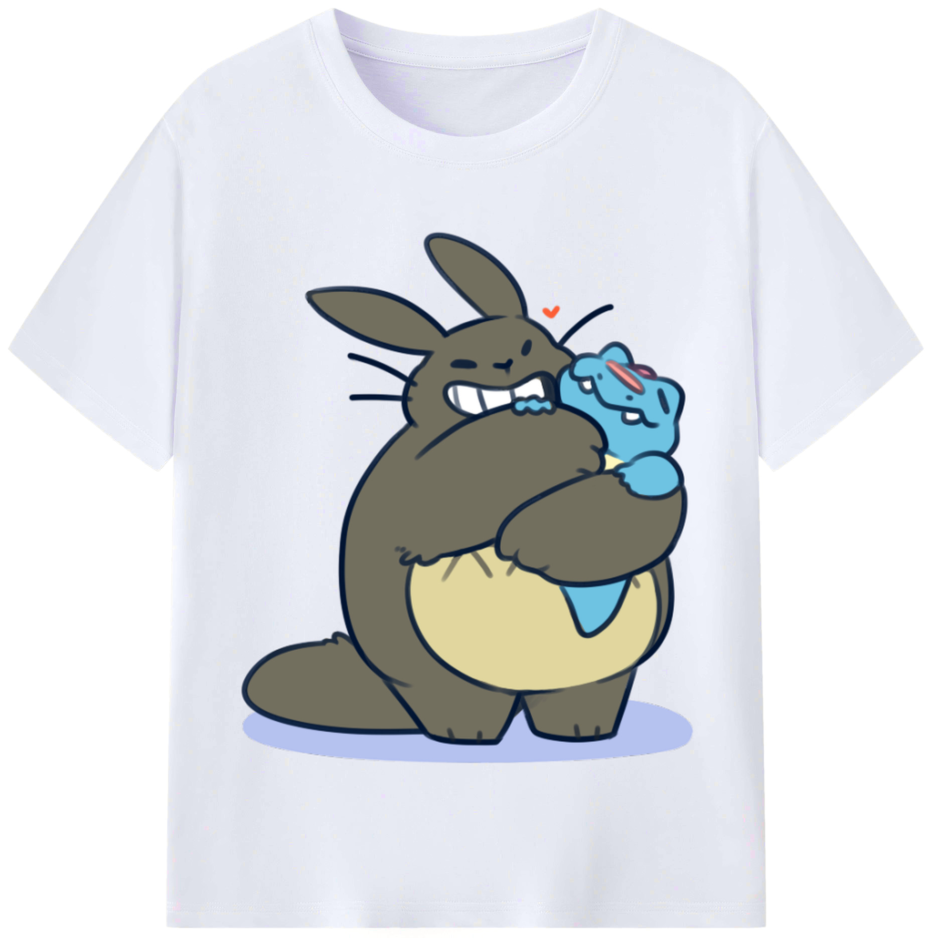 （画像用） となりのトトロ 草壁メイ 草壁サツキ My Neighbor Totoro Satsuki Kusakabe Mei Kusakabe レディースカジュアルプリントTシャツ（綿100％）