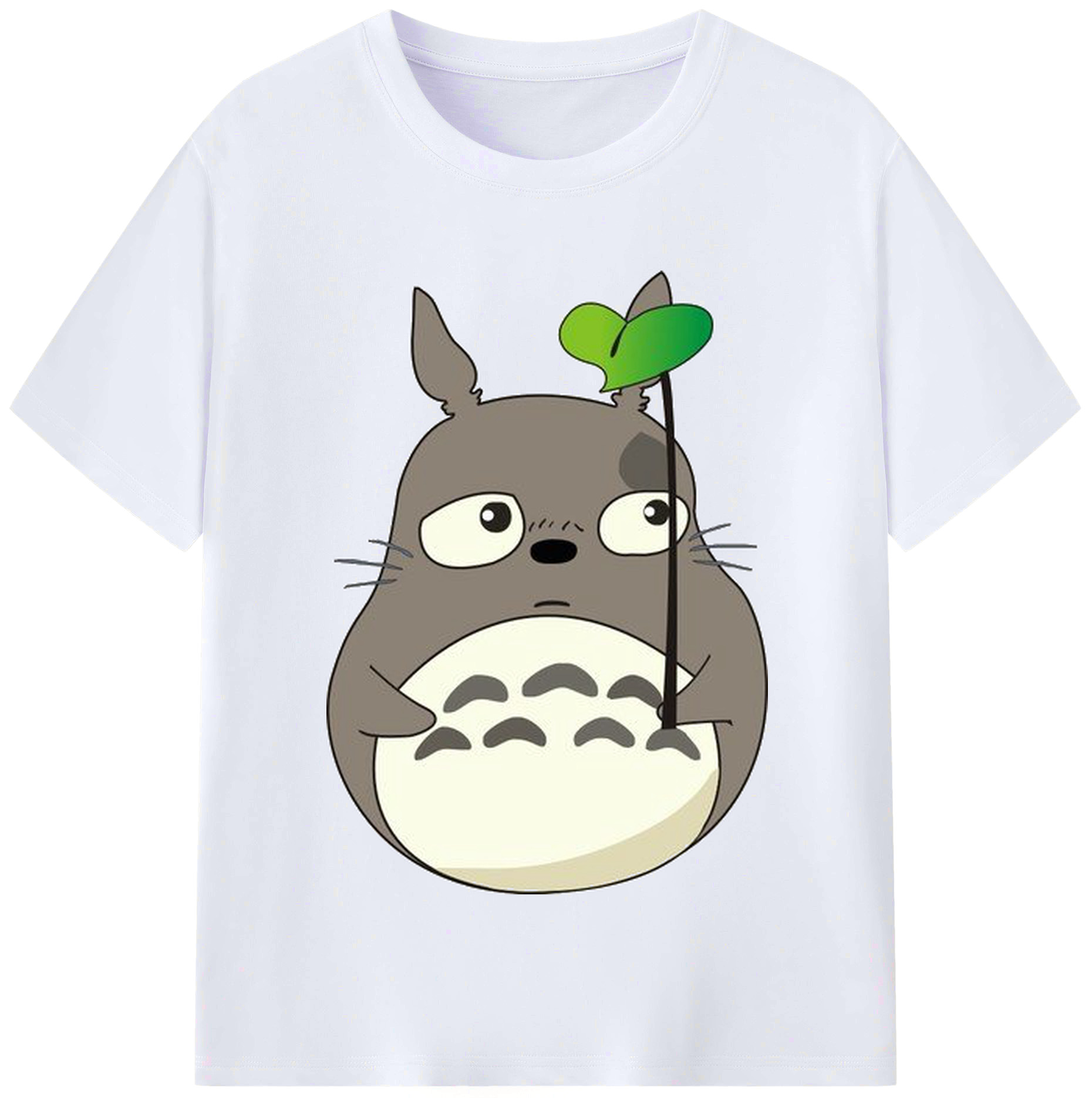（画像用） となりのトトロ 草壁メイ 草壁サツキ My Neighbor Totoro Satsuki Kusakabe Mei Kusakabe レディースカジュアルプリントTシャツ（綿100％）