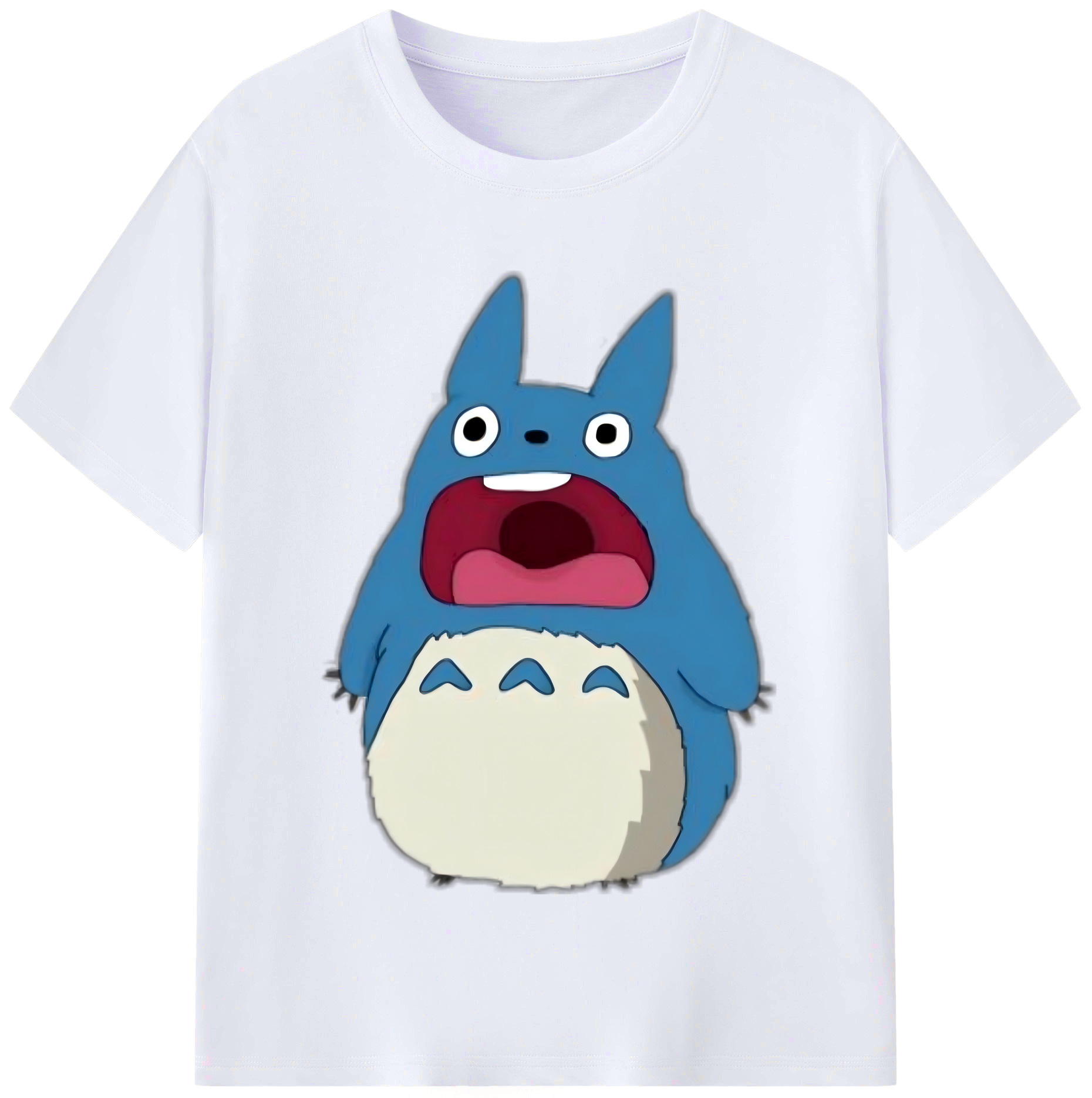 （画像用） となりのトトロ 草壁メイ 草壁サツキ My Neighbor Totoro Satsuki Kusakabe Mei Kusakabe レディースカジュアルプリントTシャツ（綿100％）