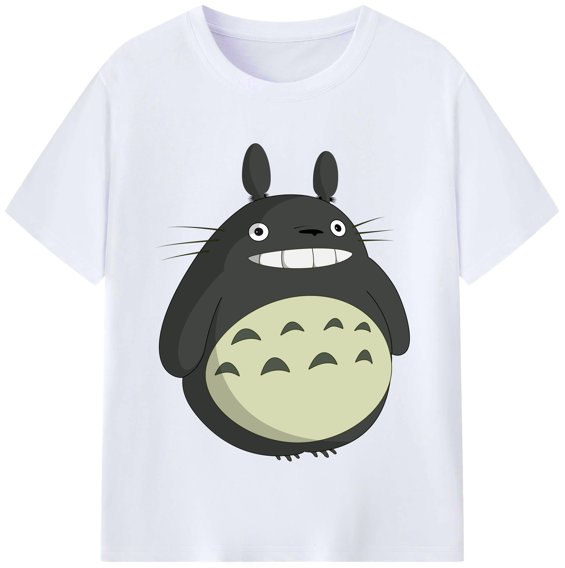 （画像用） となりのトトロ 草壁メイ 草壁サツキ My Neighbor Totoro Satsuki Kusakabe Mei Kusakabe レディースカジュアルプリントTシャツ（綿100％）