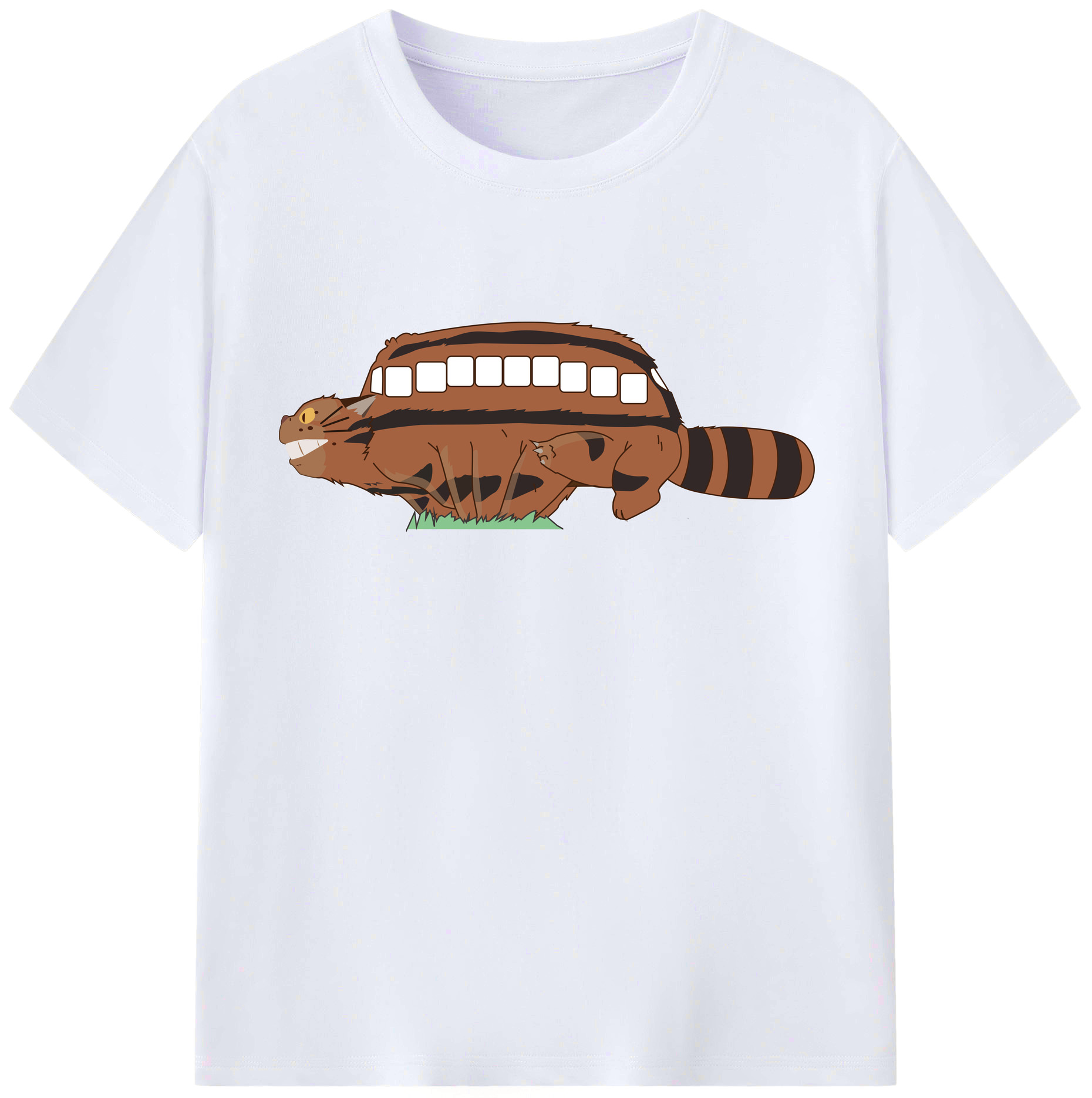（画像用） となりのトトロ 草壁メイ 草壁サツキ My Neighbor Totoro Satsuki Kusakabe Mei Kusakabe レディースカジュアルプリントTシャツ（綿100％）