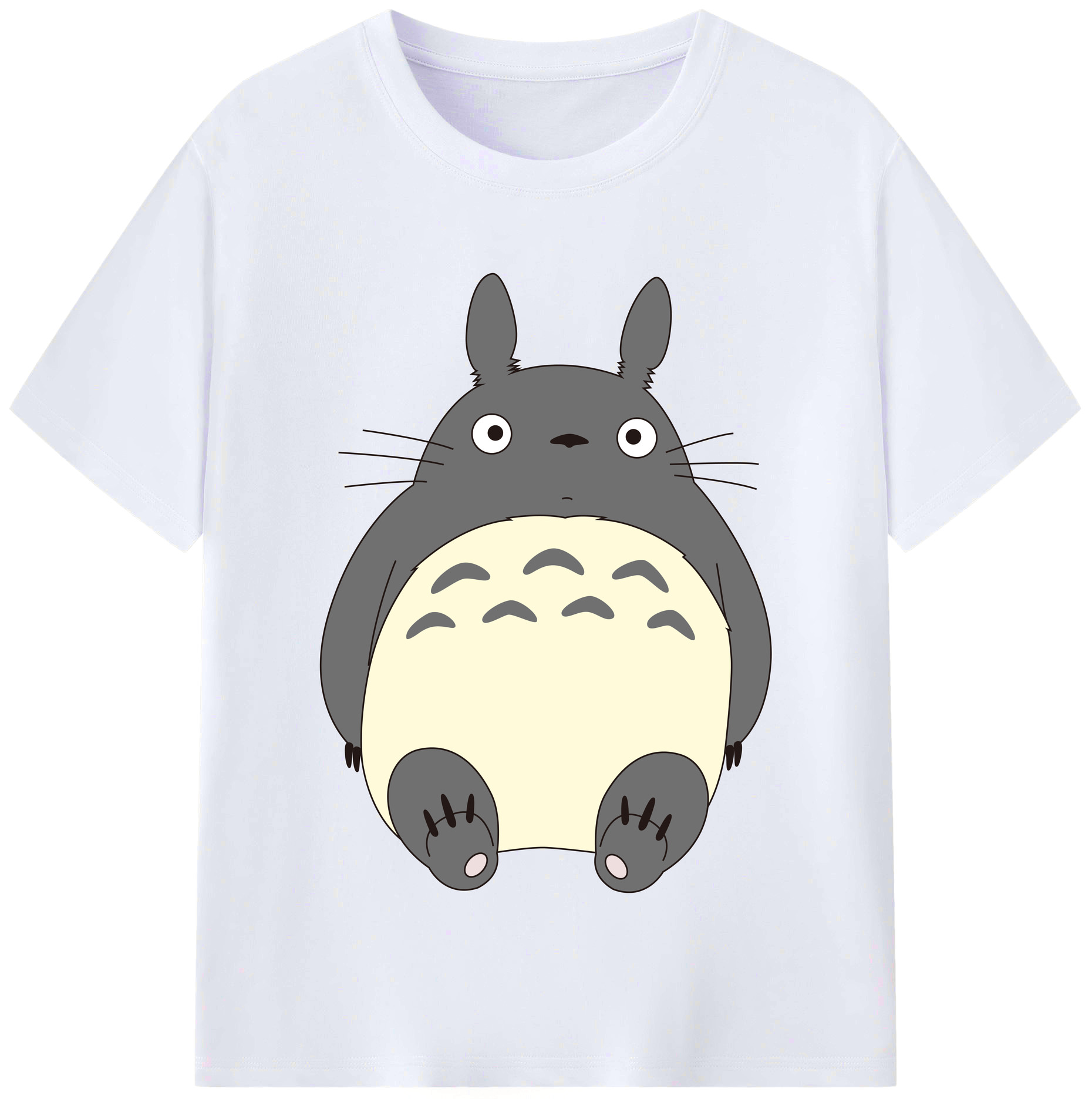 （画像用） となりのトトロ 草壁メイ 草壁サツキ My Neighbor Totoro Satsuki Kusakabe Mei Kusakabe レディースカジュアルプリントTシャツ（綿100％）