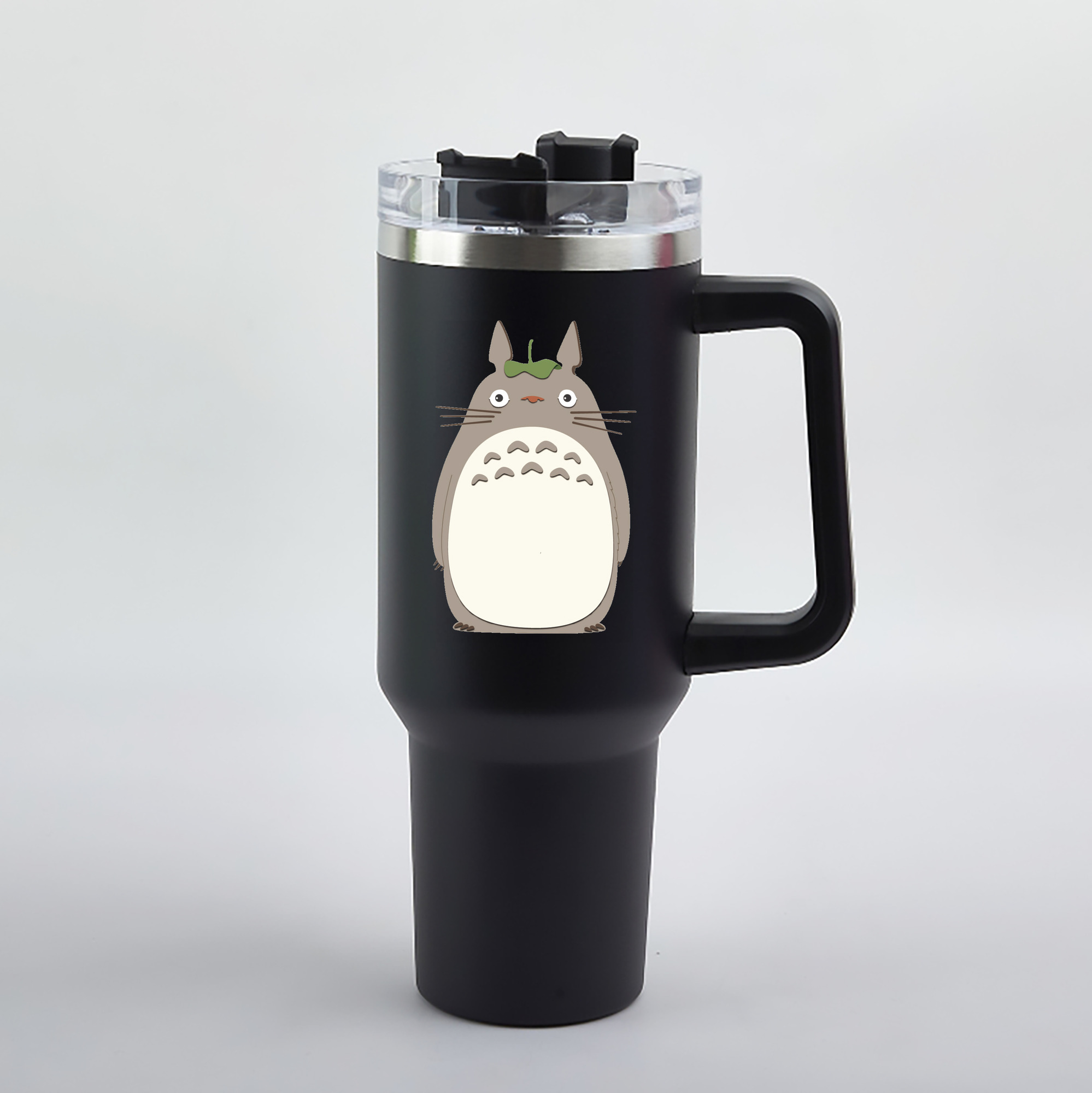 （画像用） となりのトトロ 草壁メイ 草壁サツキ My Neighbor Totoro Satsuki Kusakabe Mei Kusakabe 1200mL車用タンブラー（カラープリント）