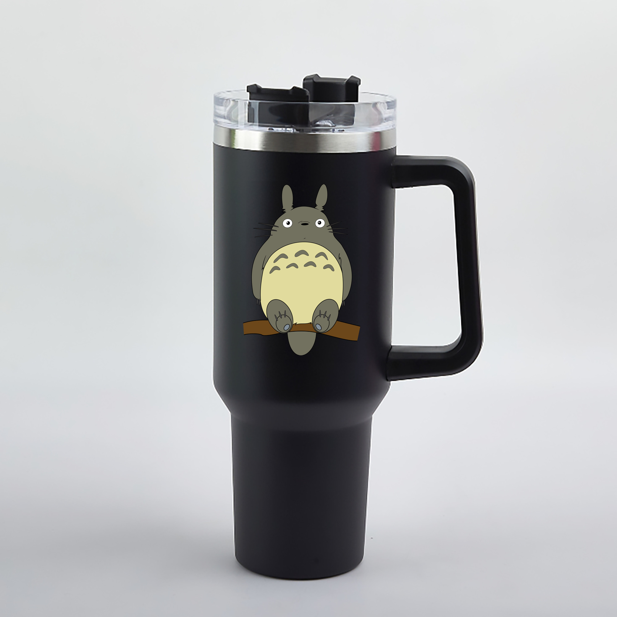 （画像用） となりのトトロ 草壁メイ 草壁サツキ My Neighbor Totoro Satsuki Kusakabe Mei Kusakabe 1200mL車用タンブラー（カラープリント）