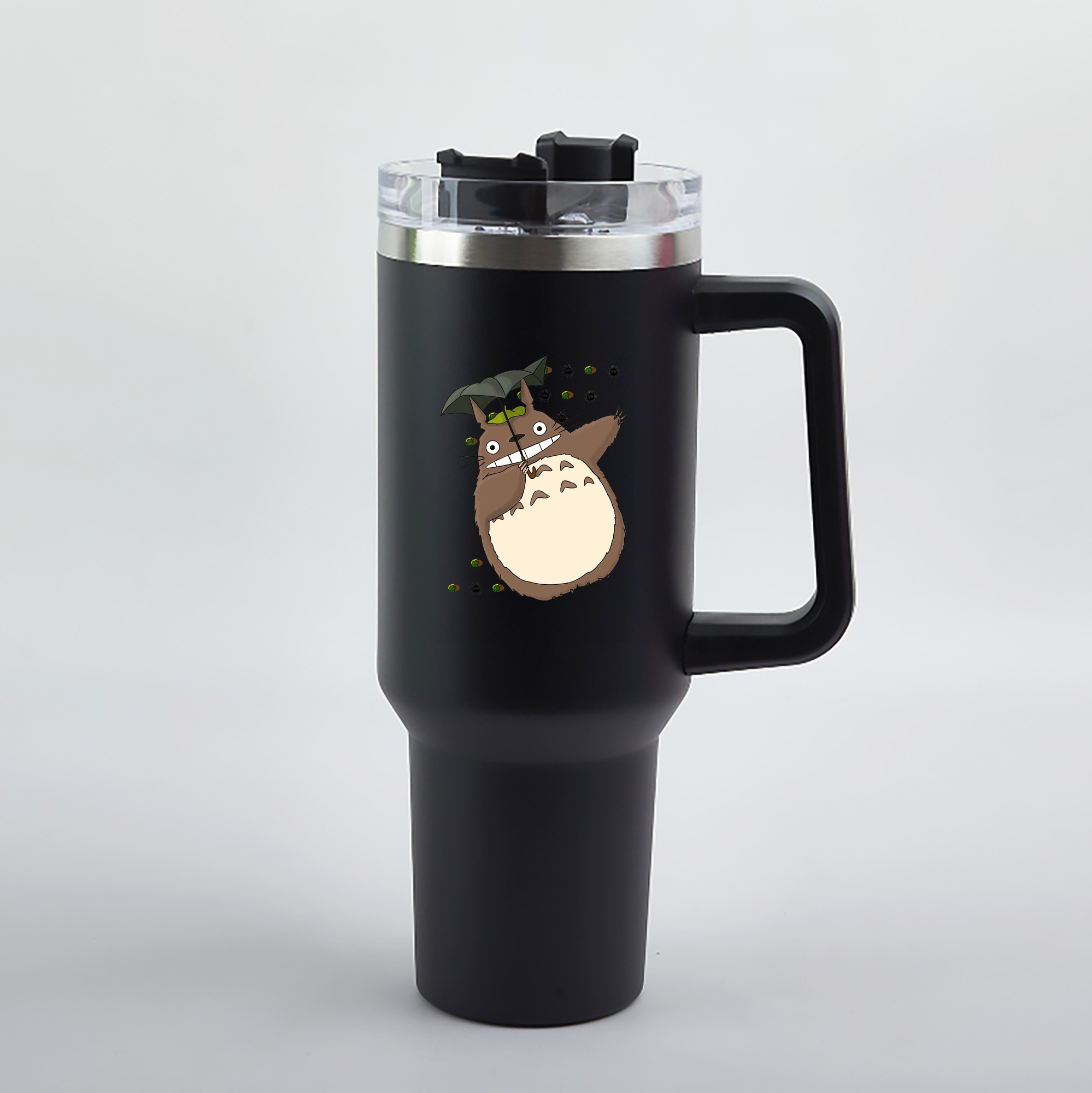 （画像用） となりのトトロ 草壁メイ 草壁サツキ My Neighbor Totoro Satsuki Kusakabe Mei Kusakabe 1200mL車用タンブラー（カラープリント）