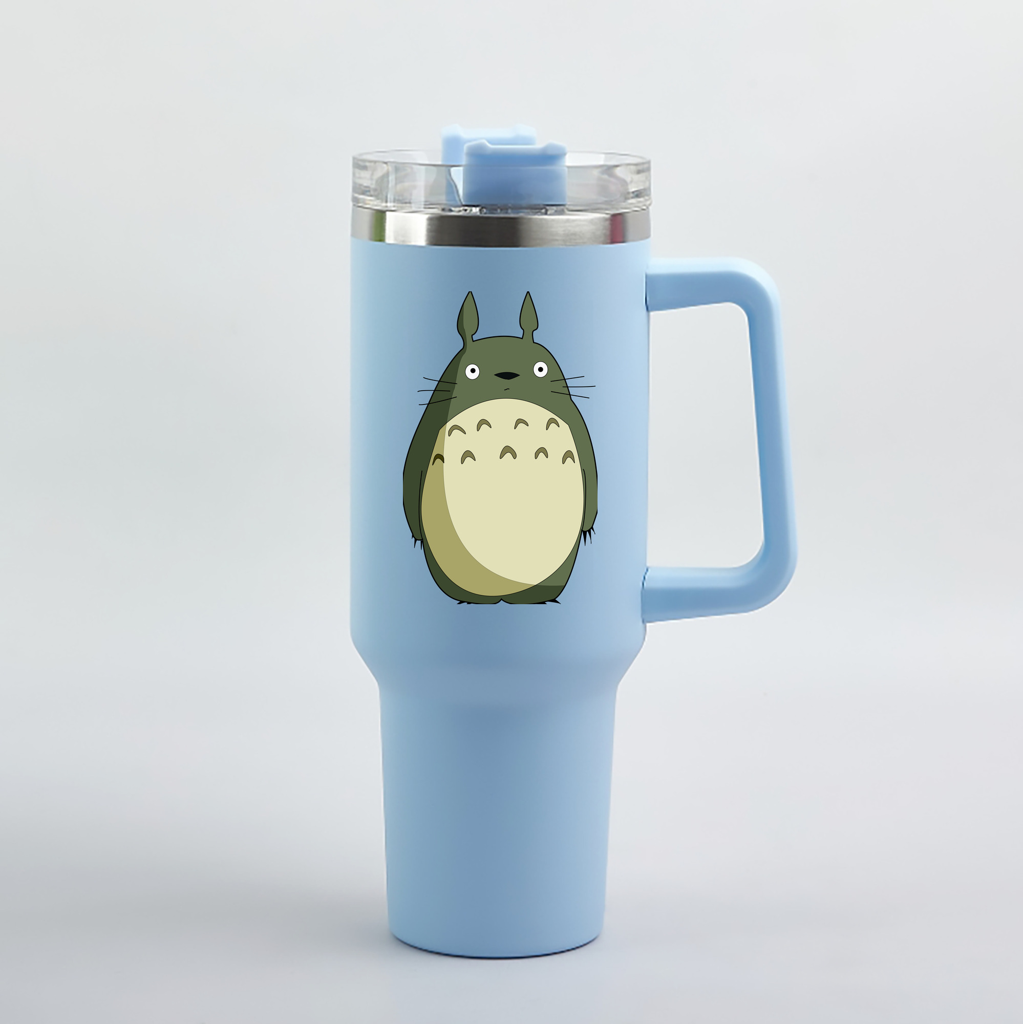 （画像用） となりのトトロ 草壁メイ 草壁サツキ My Neighbor Totoro Satsuki Kusakabe Mei Kusakabe 1200mL車用タンブラー（カラープリント）