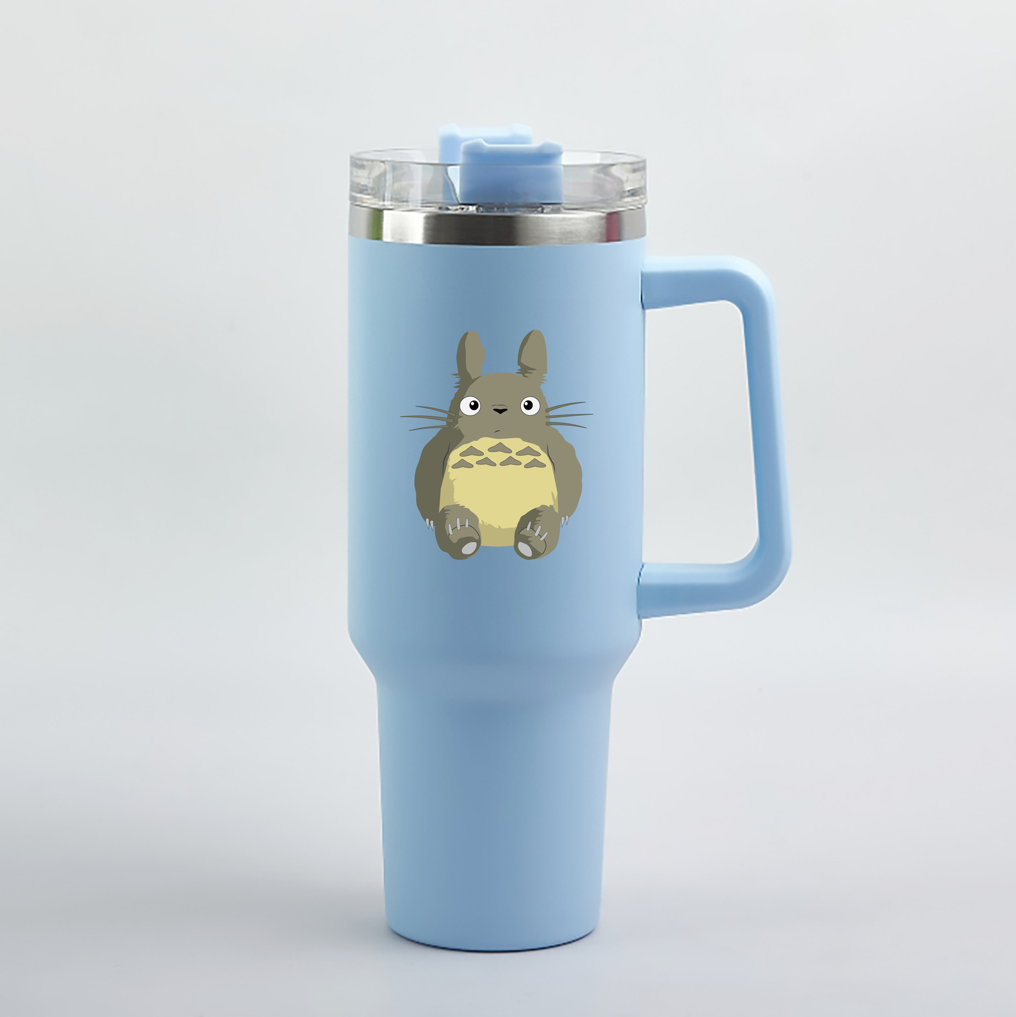 （画像用） となりのトトロ 草壁メイ 草壁サツキ My Neighbor Totoro Satsuki Kusakabe Mei Kusakabe 1200mL車用タンブラー（カラープリント）