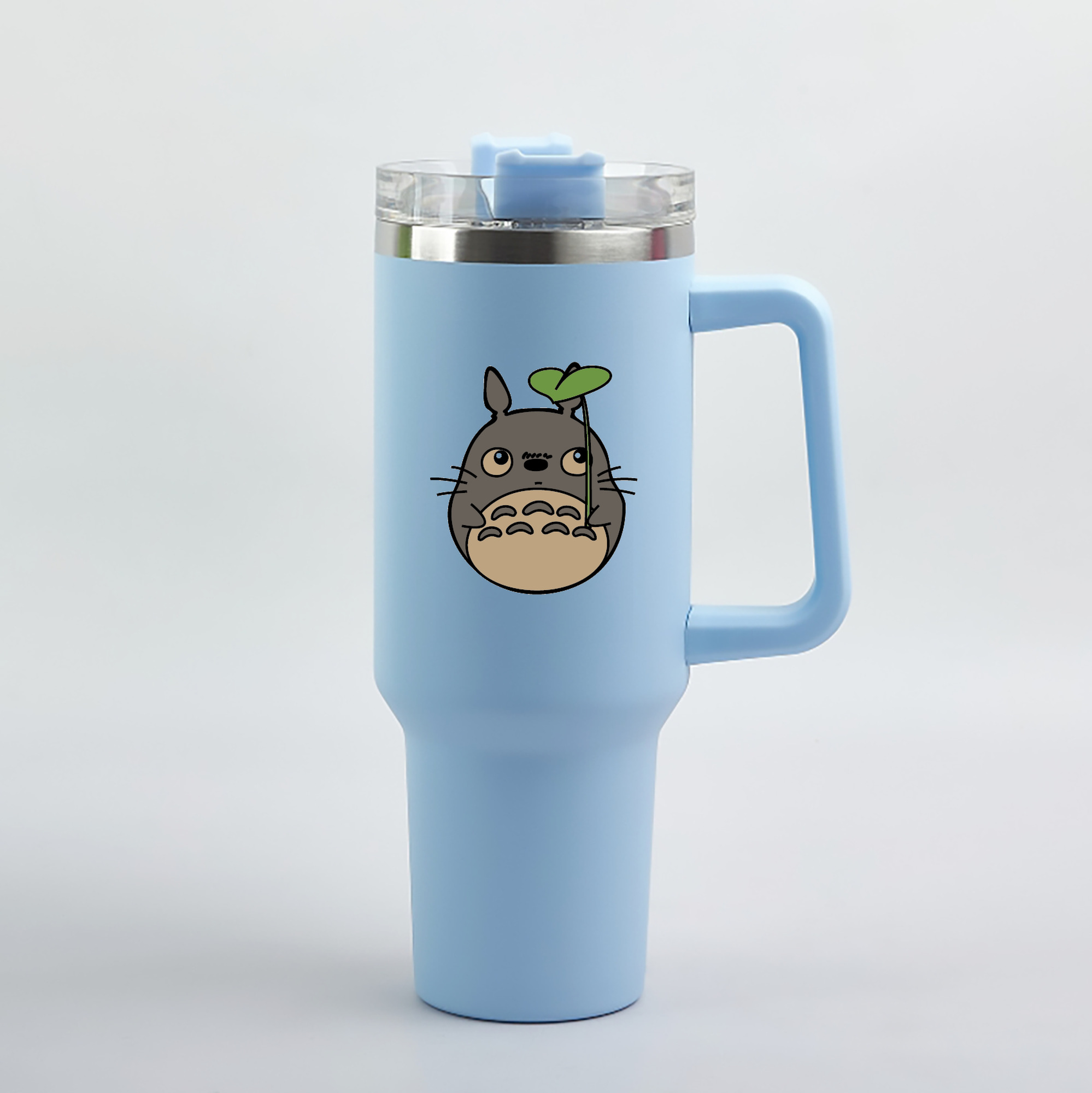 （画像用） となりのトトロ 草壁メイ 草壁サツキ My Neighbor Totoro Satsuki Kusakabe Mei Kusakabe 1200mL車用タンブラー（カラープリント）