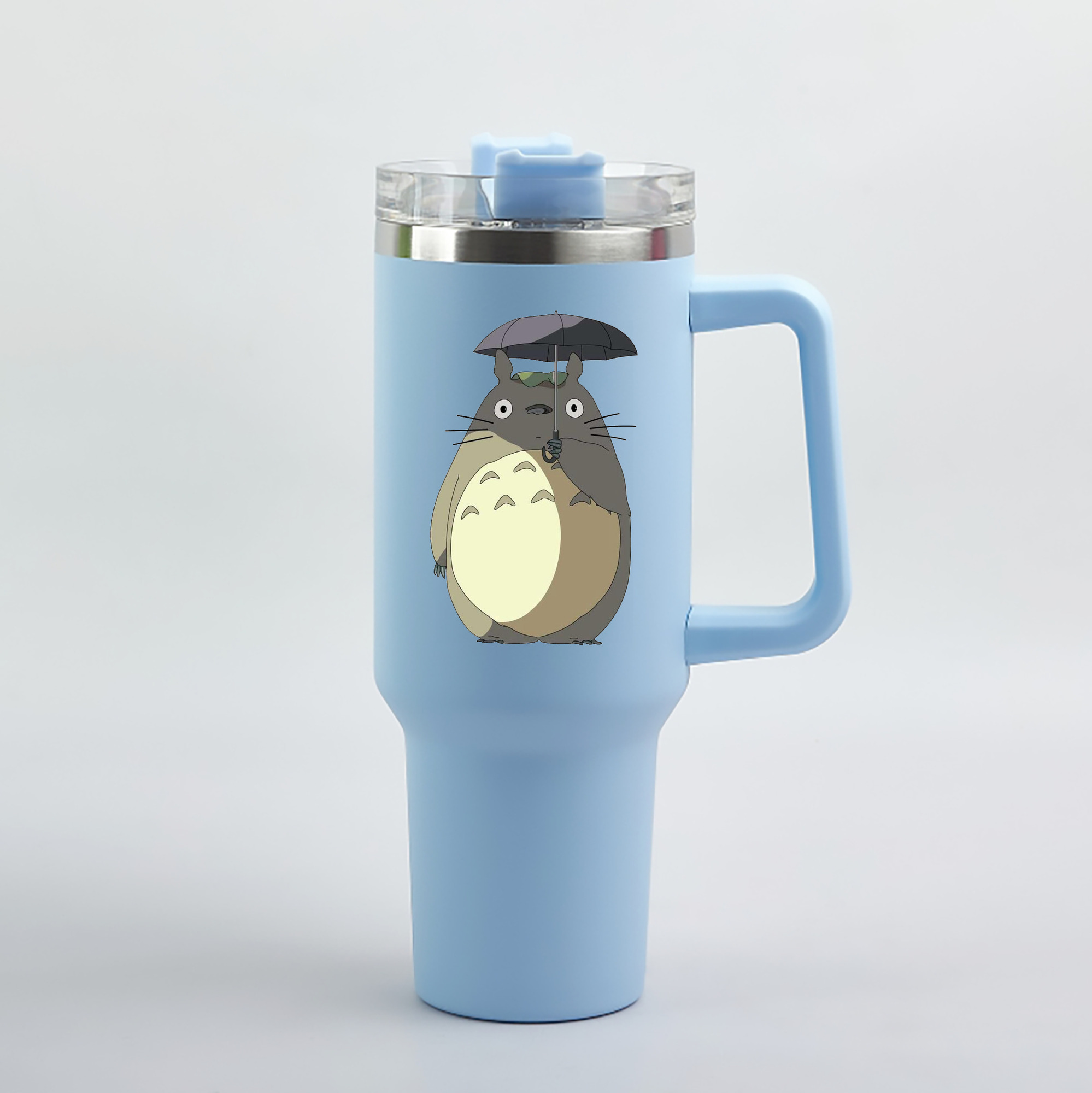 （画像用） となりのトトロ 草壁メイ 草壁サツキ My Neighbor Totoro Satsuki Kusakabe Mei Kusakabe 1200mL車用タンブラー（カラープリント）