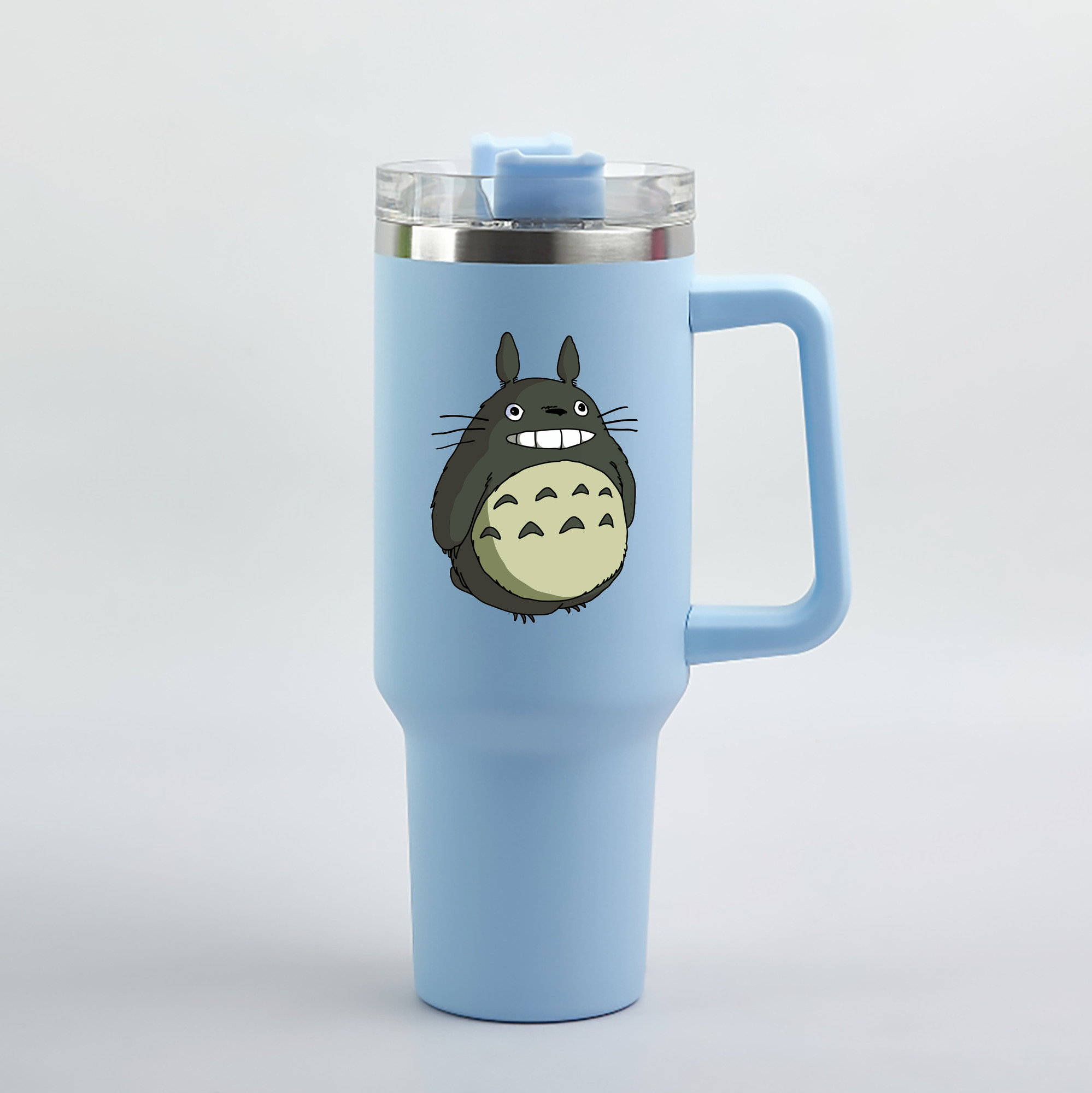 （画像用） となりのトトロ 草壁メイ 草壁サツキ My Neighbor Totoro Satsuki Kusakabe Mei Kusakabe 1200mL車用タンブラー（カラープリント）