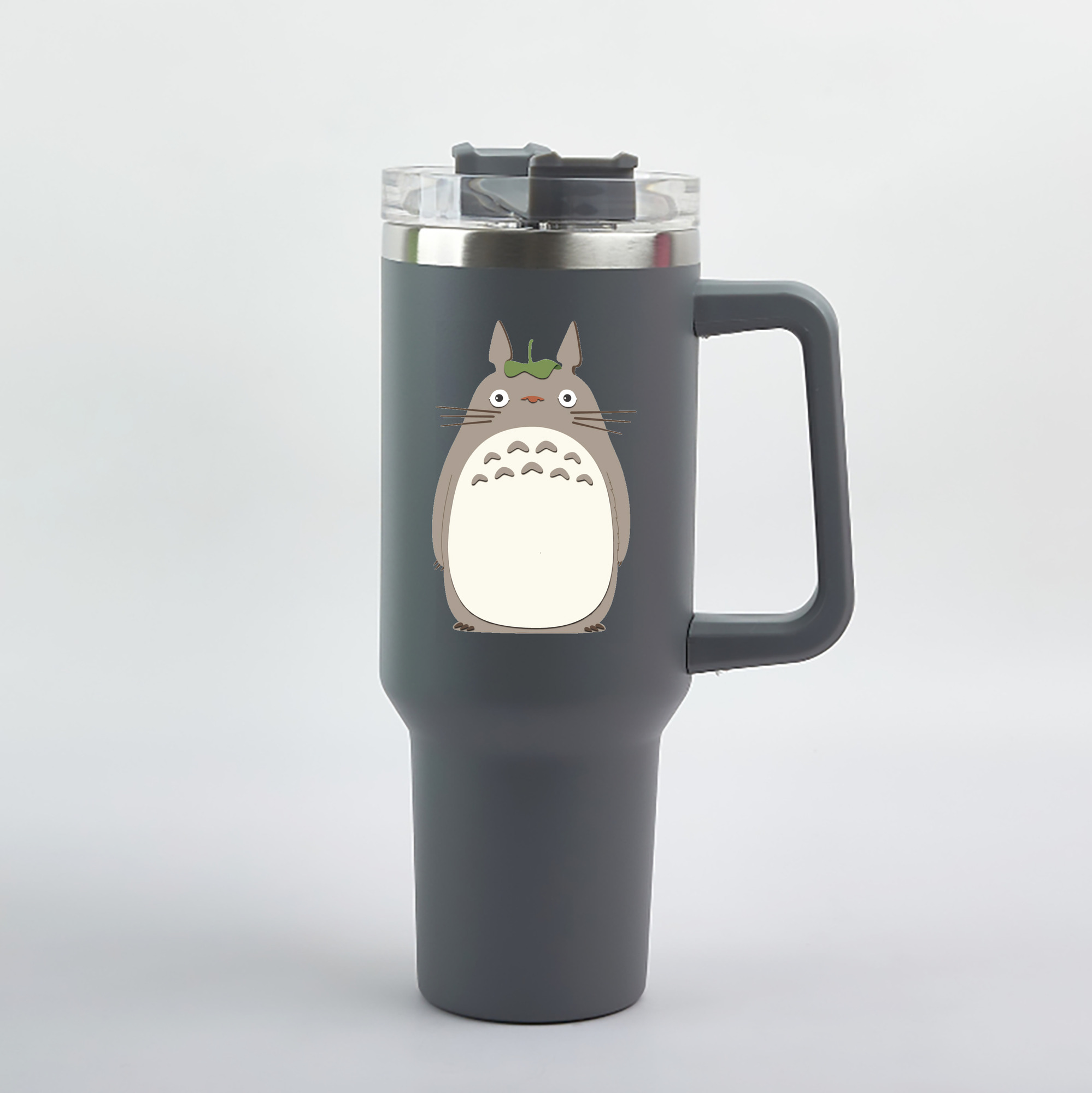 （画像用） となりのトトロ 草壁メイ 草壁サツキ My Neighbor Totoro Satsuki Kusakabe Mei Kusakabe 1200mL車用タンブラー（カラープリント）