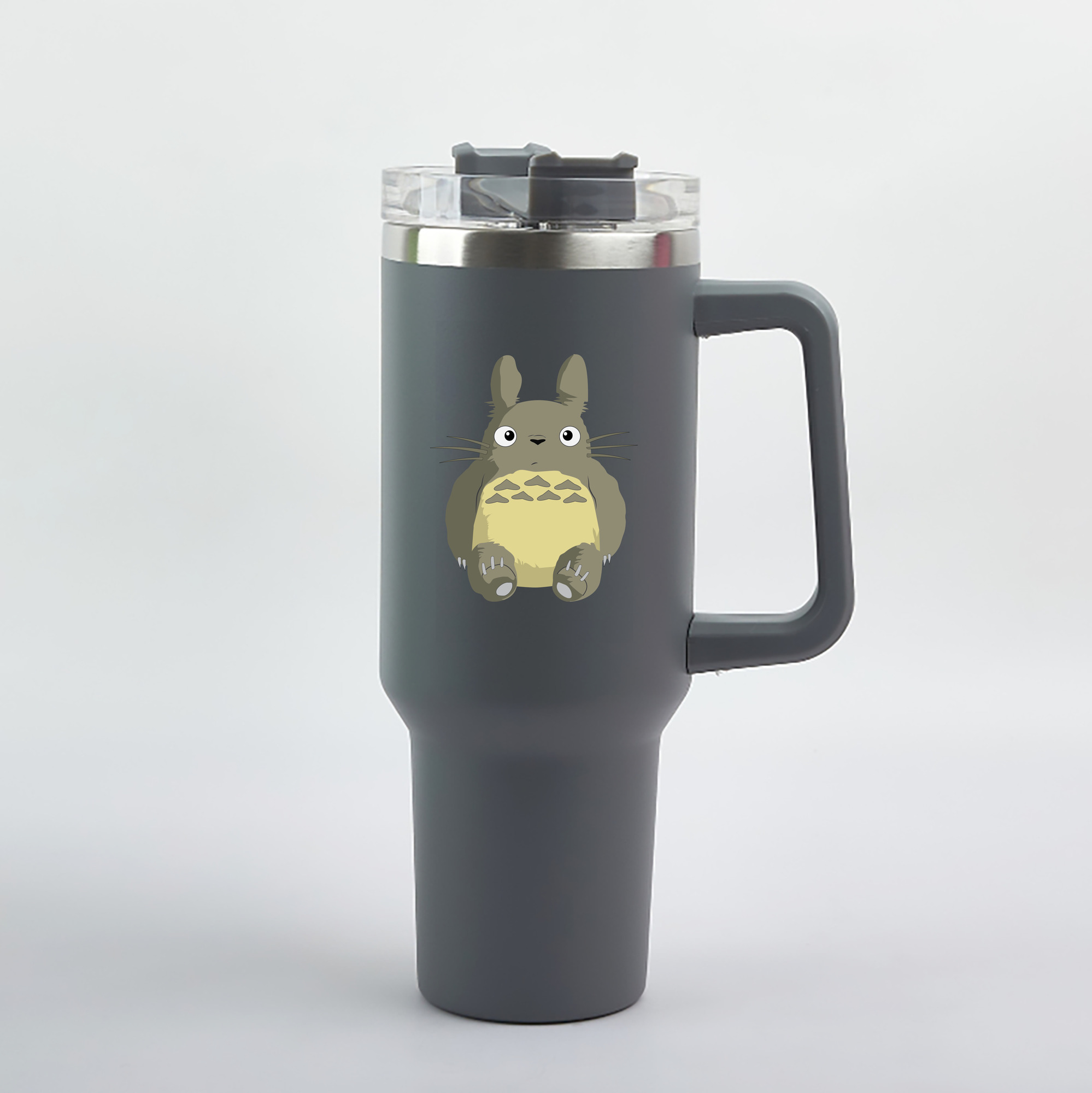 （画像用） となりのトトロ 草壁メイ 草壁サツキ My Neighbor Totoro Satsuki Kusakabe Mei Kusakabe 1200mL車用タンブラー（カラープリント）