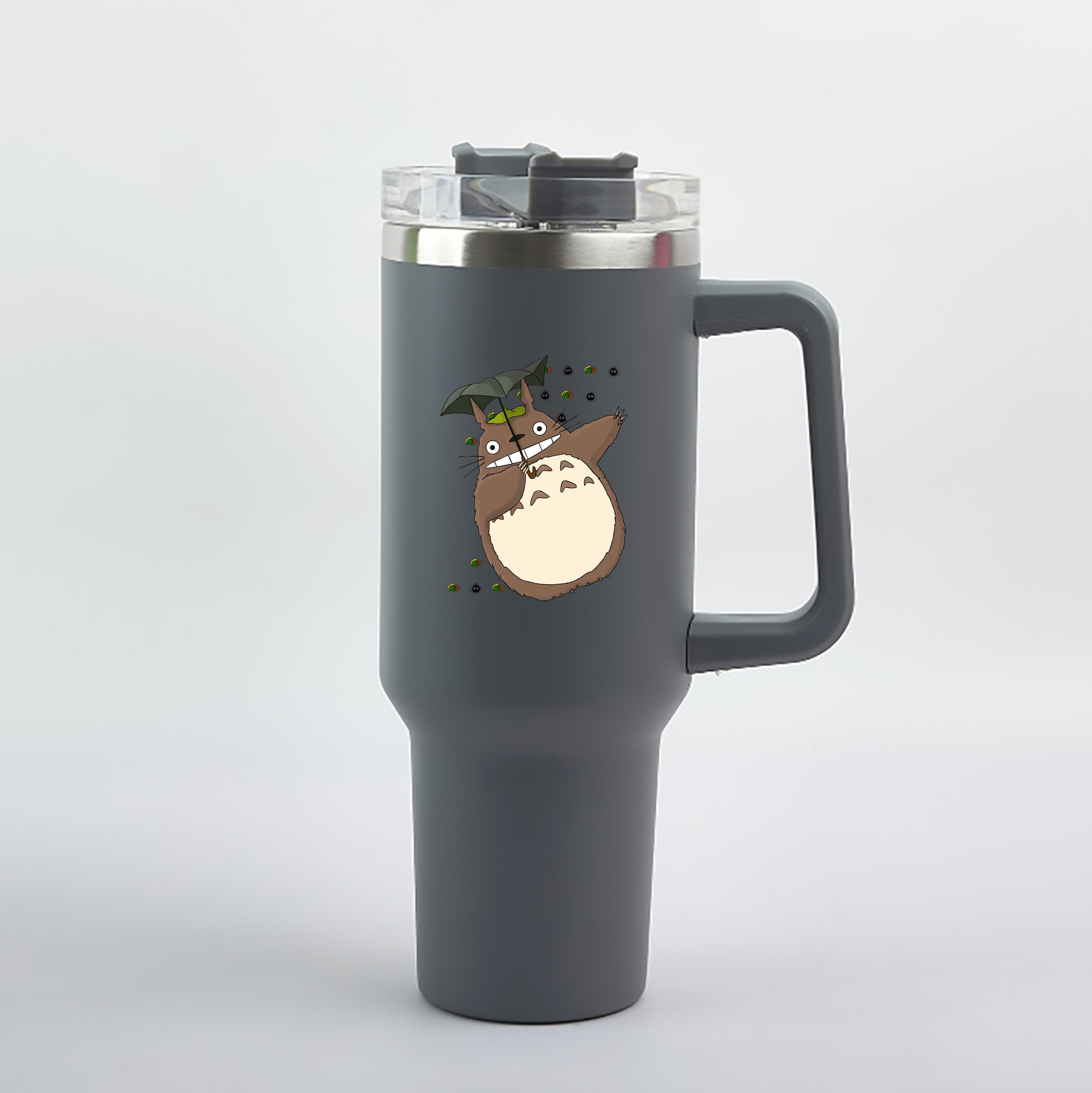 （画像用） となりのトトロ 草壁メイ 草壁サツキ My Neighbor Totoro Satsuki Kusakabe Mei Kusakabe 1200mL車用タンブラー（カラープリント）