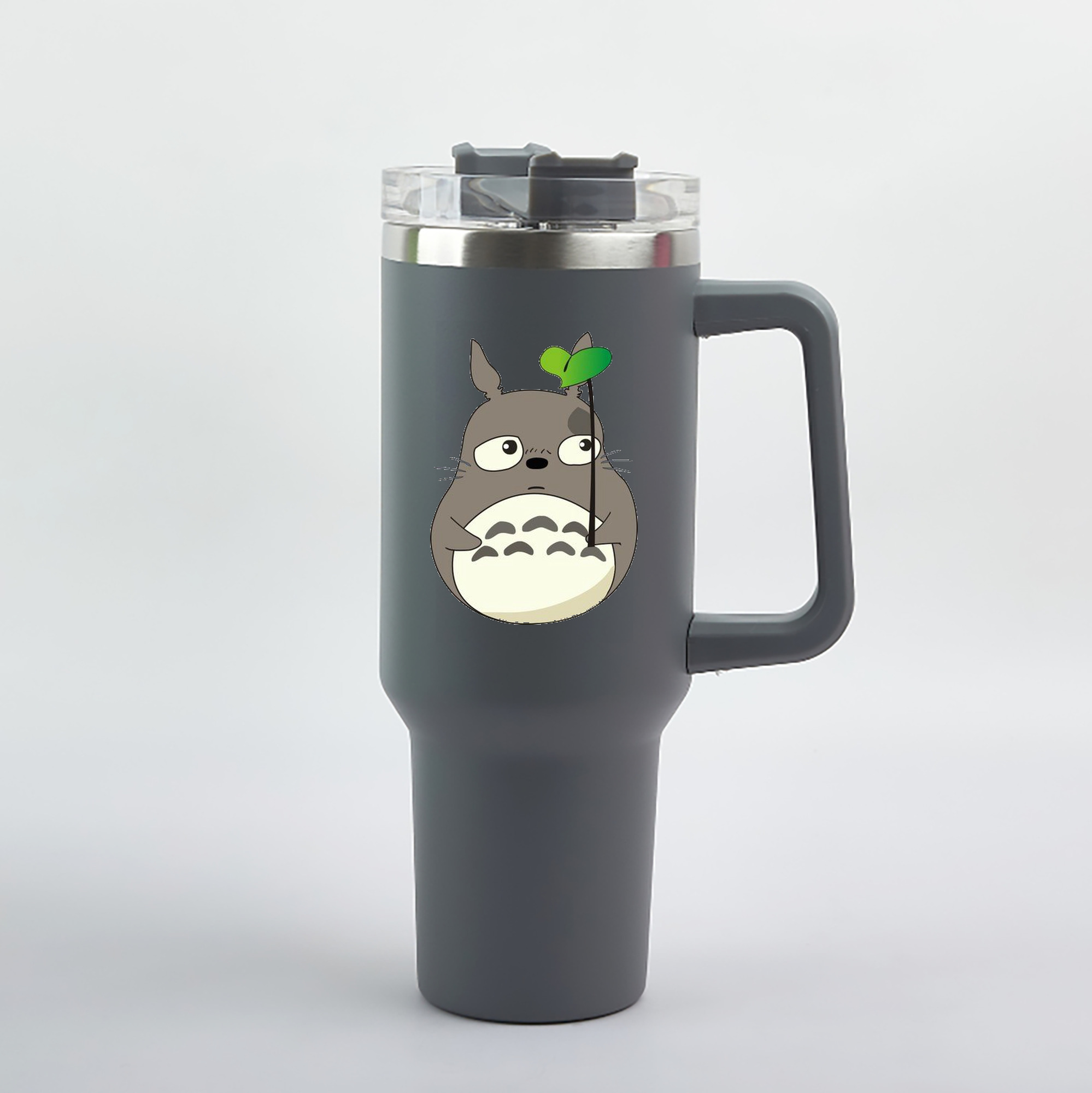 （画像用） となりのトトロ 草壁メイ 草壁サツキ My Neighbor Totoro Satsuki Kusakabe Mei Kusakabe 1200mL車用タンブラー（カラープリント）