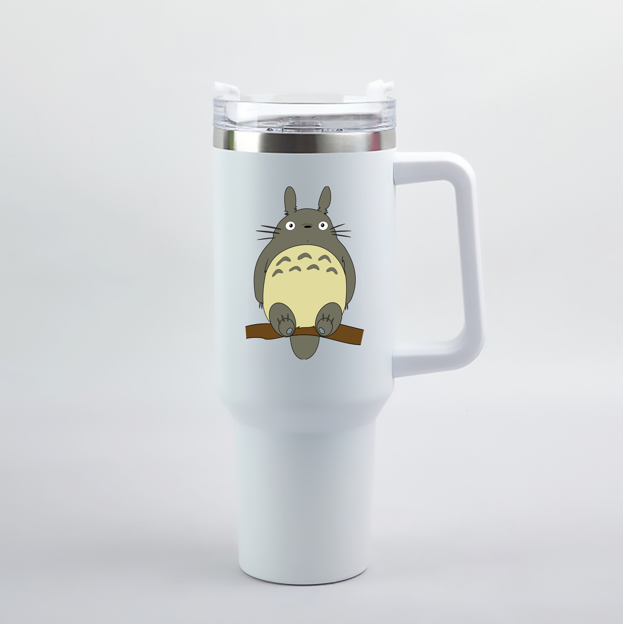 （画像用） となりのトトロ 草壁メイ 草壁サツキ My Neighbor Totoro Satsuki Kusakabe Mei Kusakabe 1200mL車用タンブラー（カラープリント）