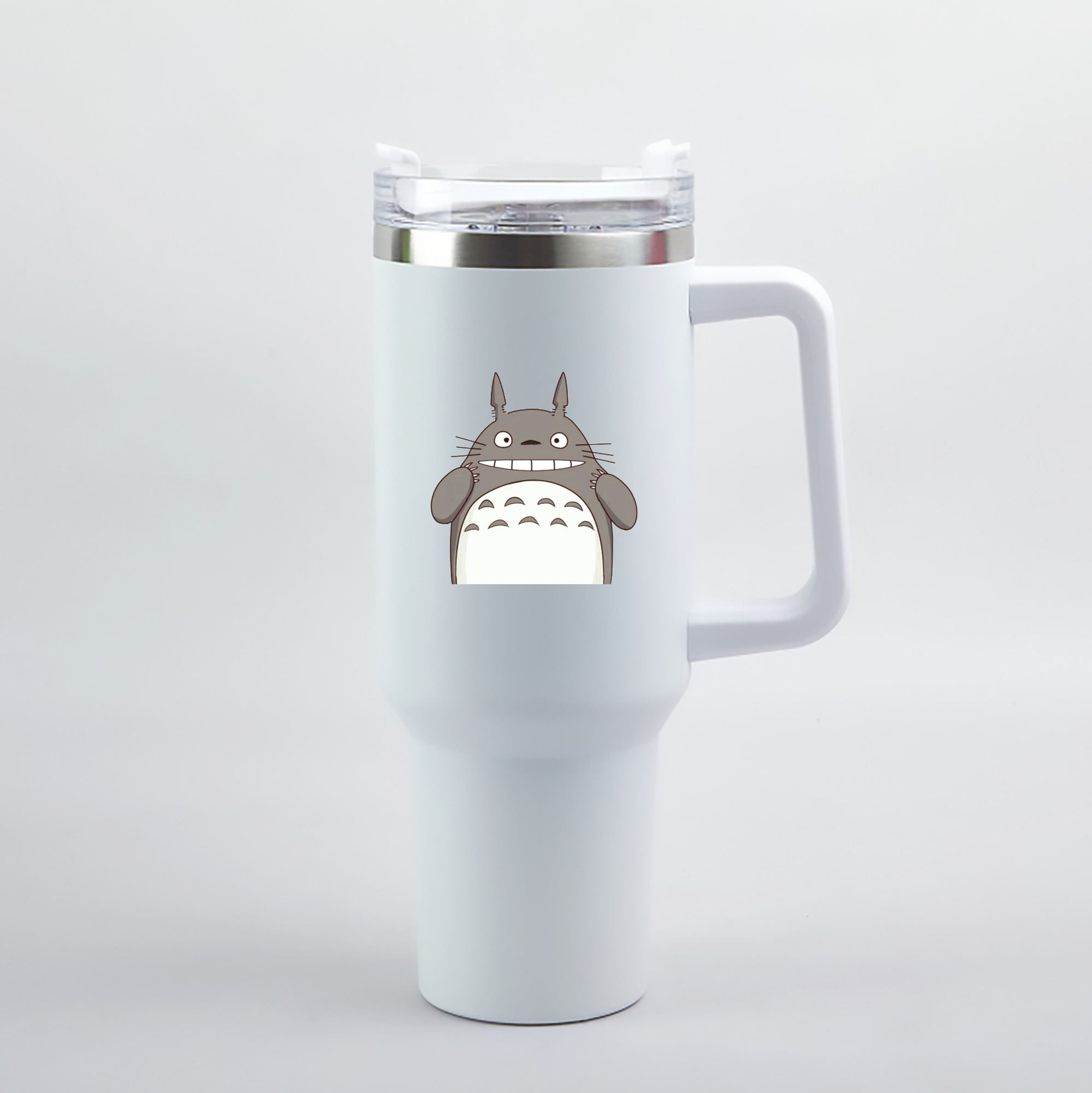 （画像用） となりのトトロ 草壁メイ 草壁サツキ My Neighbor Totoro Satsuki Kusakabe Mei Kusakabe 1200mL車用タンブラー（カラープリント）
