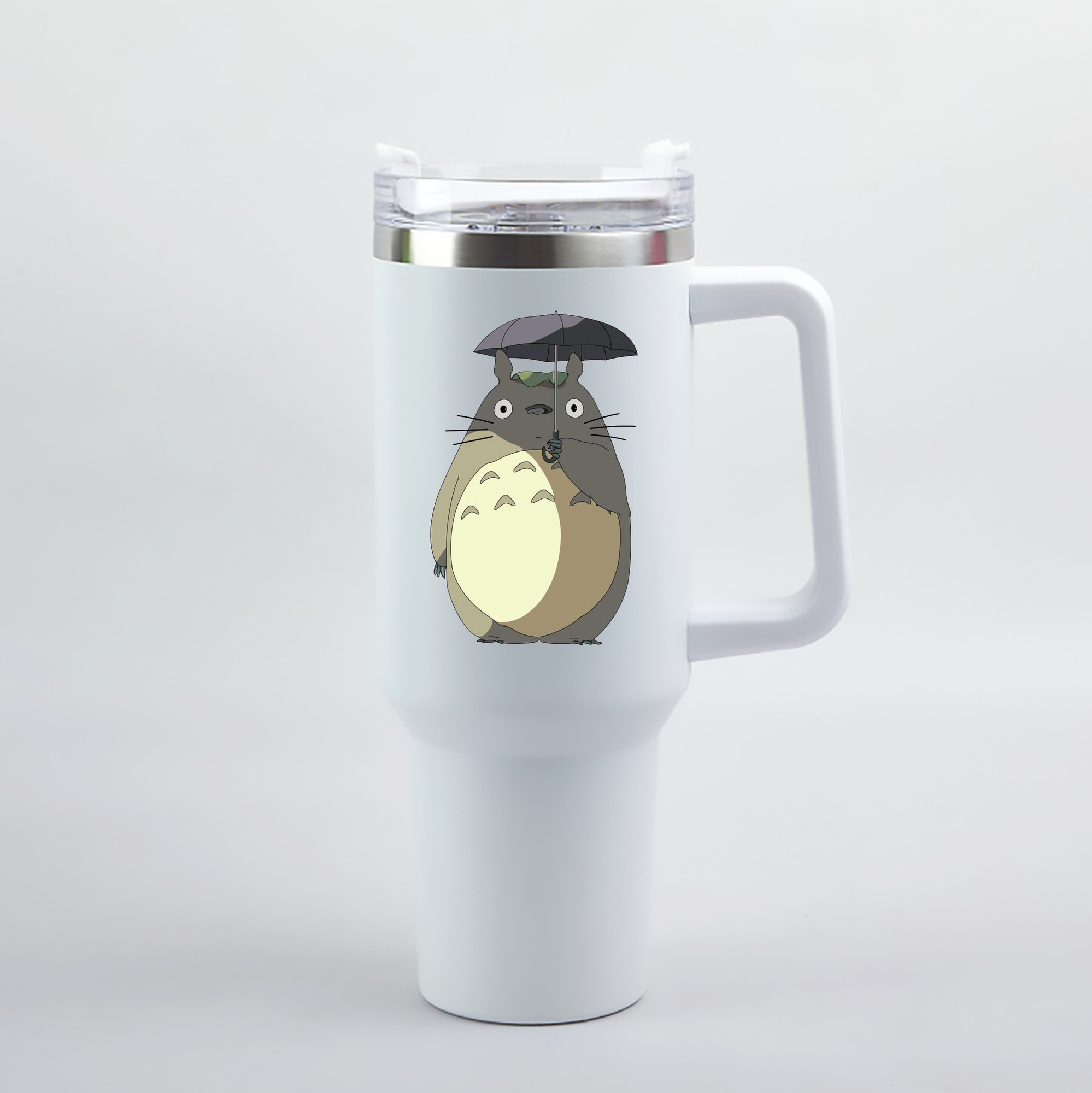 （画像用） となりのトトロ 草壁メイ 草壁サツキ My Neighbor Totoro Satsuki Kusakabe Mei Kusakabe 1200mL車用タンブラー（カラープリント）