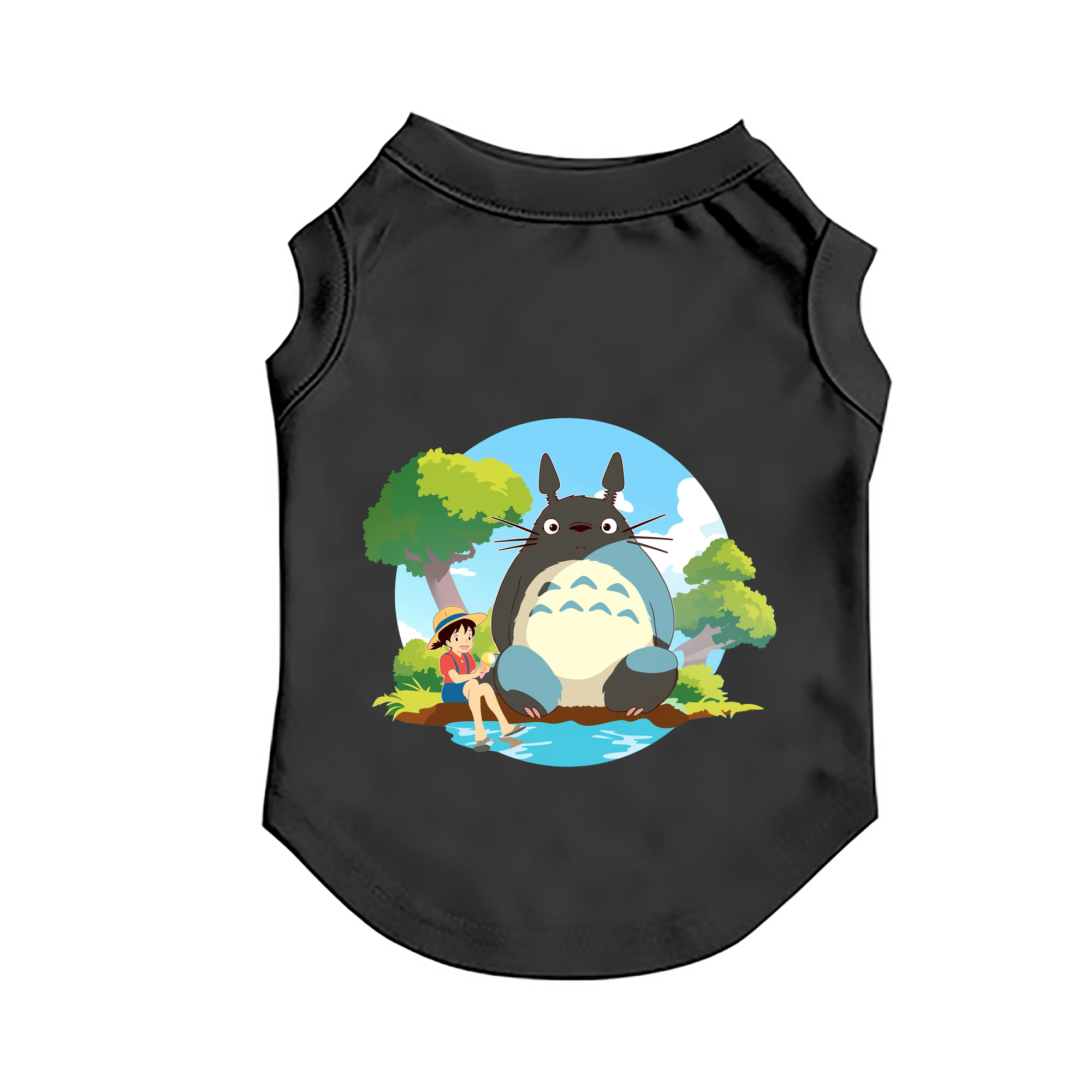 （画像用） となりのトトロ 草壁メイ 草壁サツキ My Neighbor Totoro Satsuki Kusakabe Mei Kusakabe ペット用ベスト