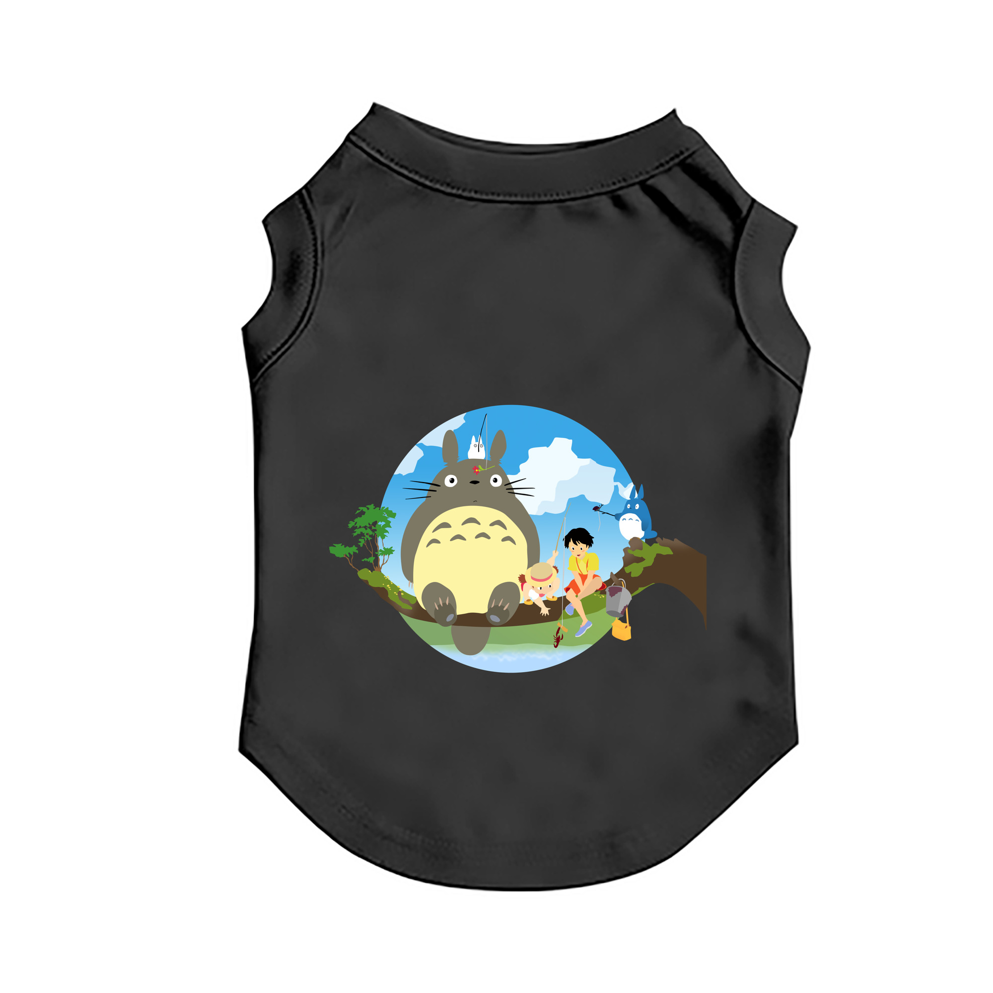 （画像用） となりのトトロ 草壁メイ 草壁サツキ My Neighbor Totoro Satsuki Kusakabe Mei Kusakabe ペット用ベスト