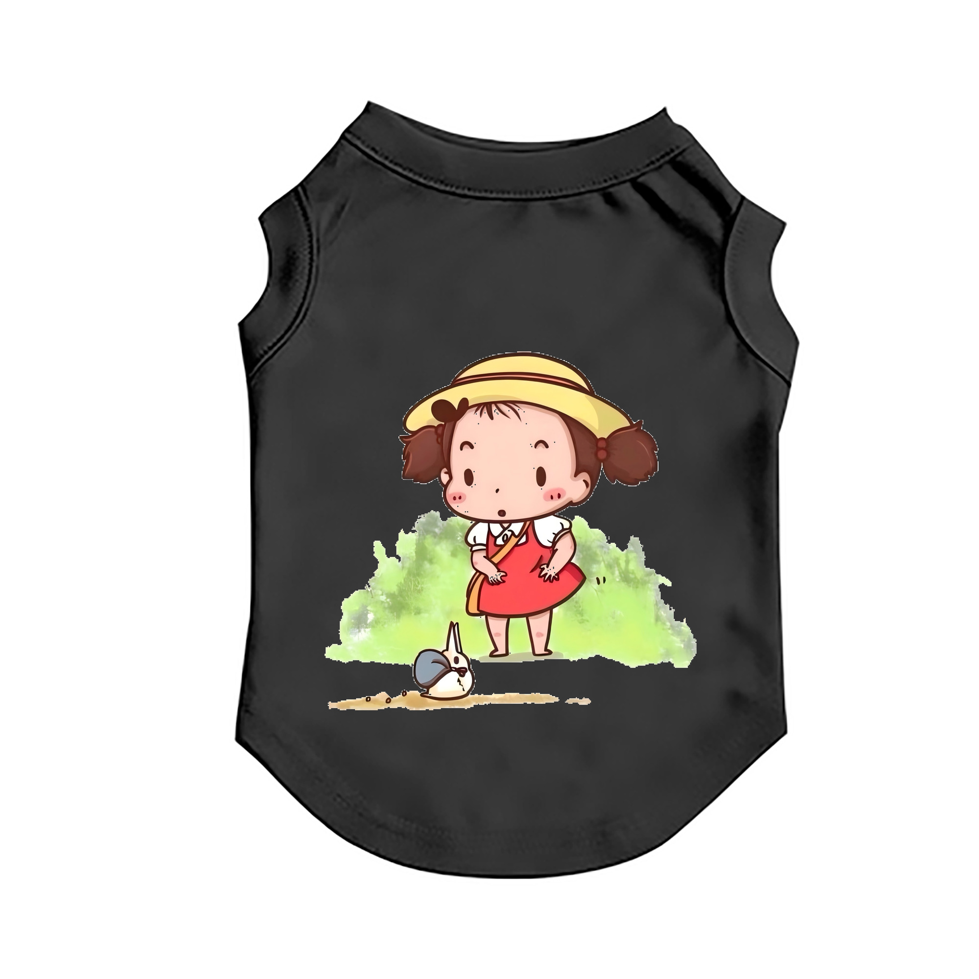 （画像用） となりのトトロ 草壁メイ 草壁サツキ My Neighbor Totoro Satsuki Kusakabe Mei Kusakabe ペット用ベスト