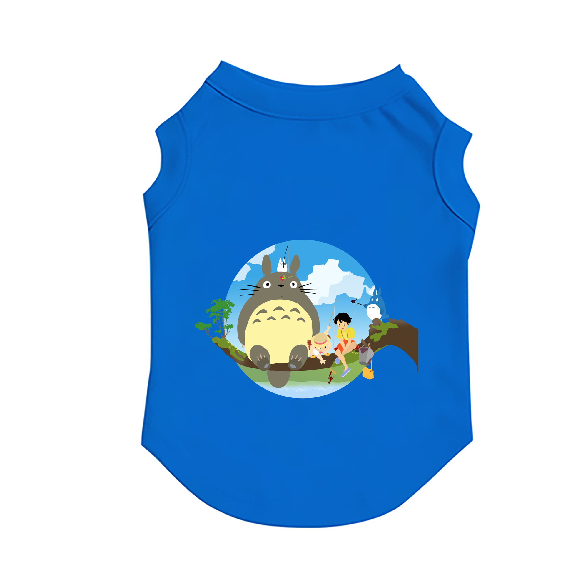 （画像用） となりのトトロ 草壁メイ 草壁サツキ My Neighbor Totoro Satsuki Kusakabe Mei Kusakabe ペット用ベスト