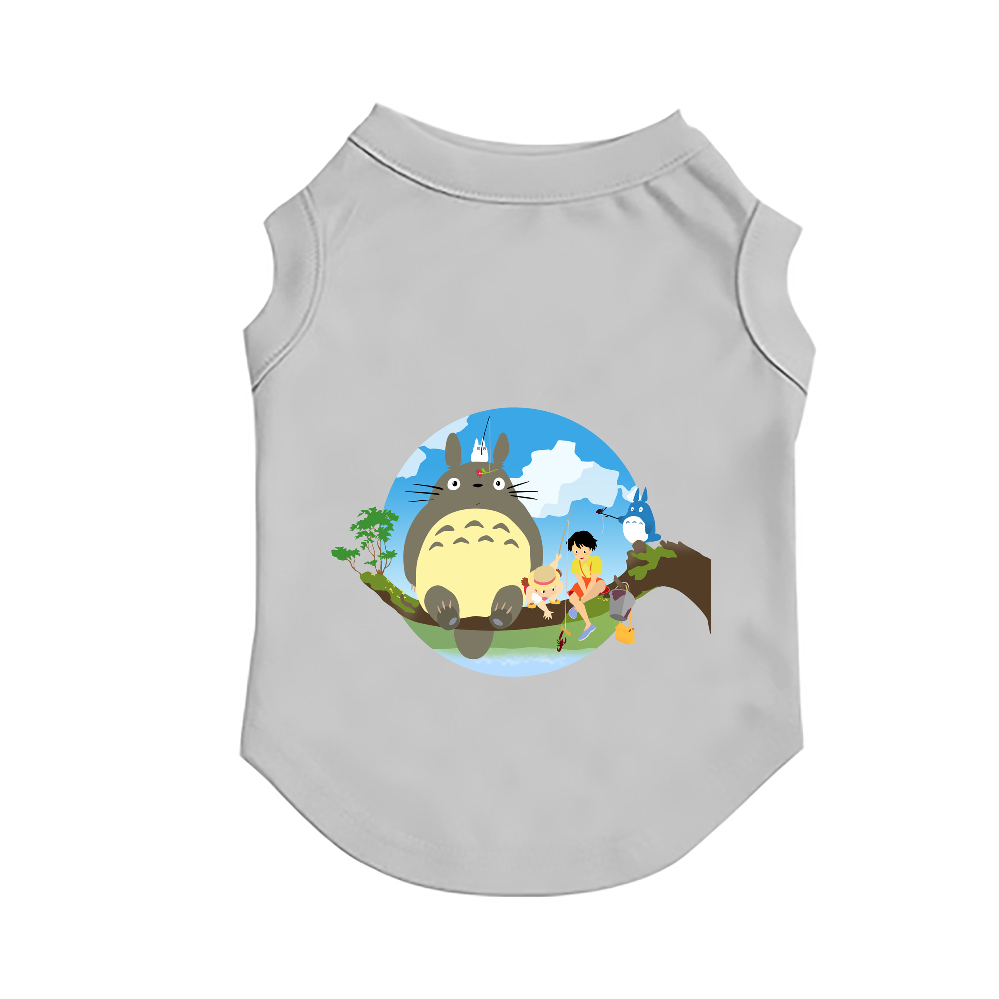 （画像用） となりのトトロ 草壁メイ 草壁サツキ My Neighbor Totoro Satsuki Kusakabe Mei Kusakabe ペット用ベスト