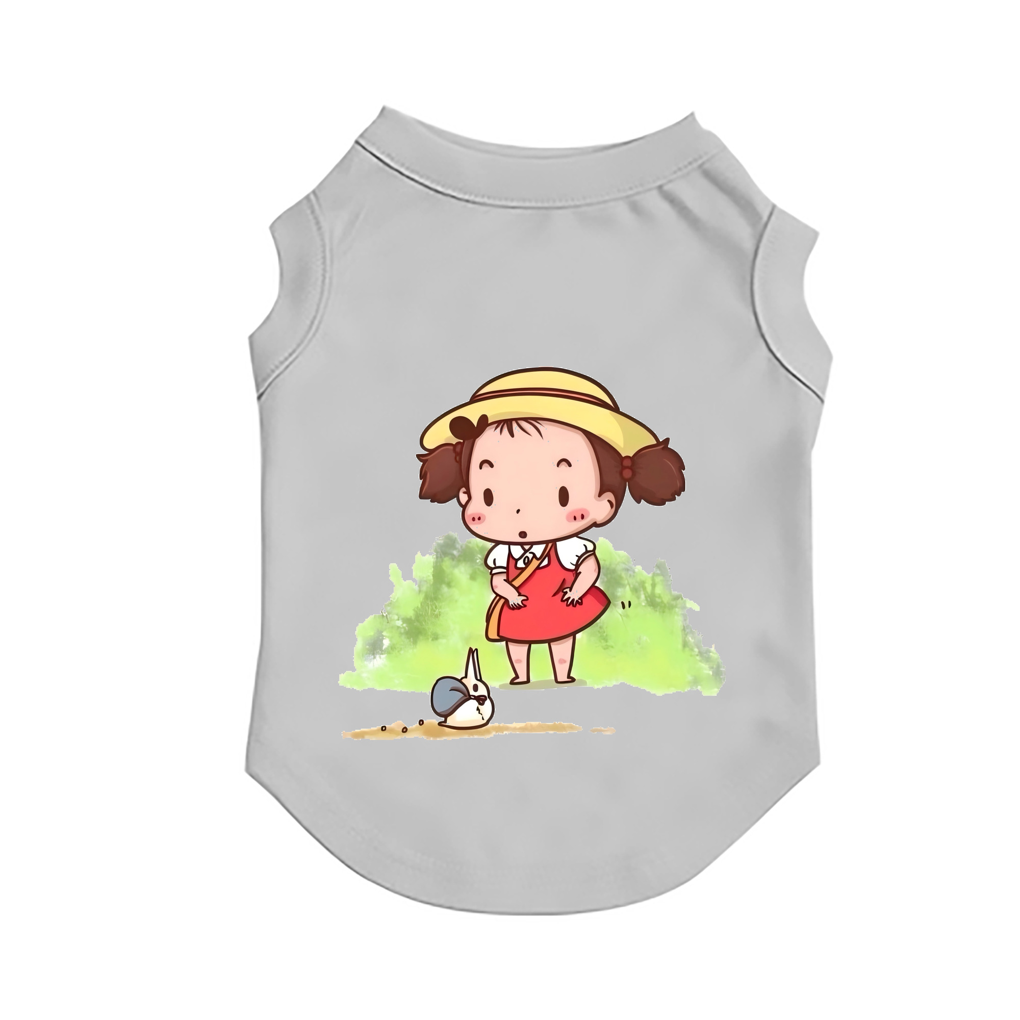 （画像用） となりのトトロ 草壁メイ 草壁サツキ My Neighbor Totoro Satsuki Kusakabe Mei Kusakabe ペット用ベスト