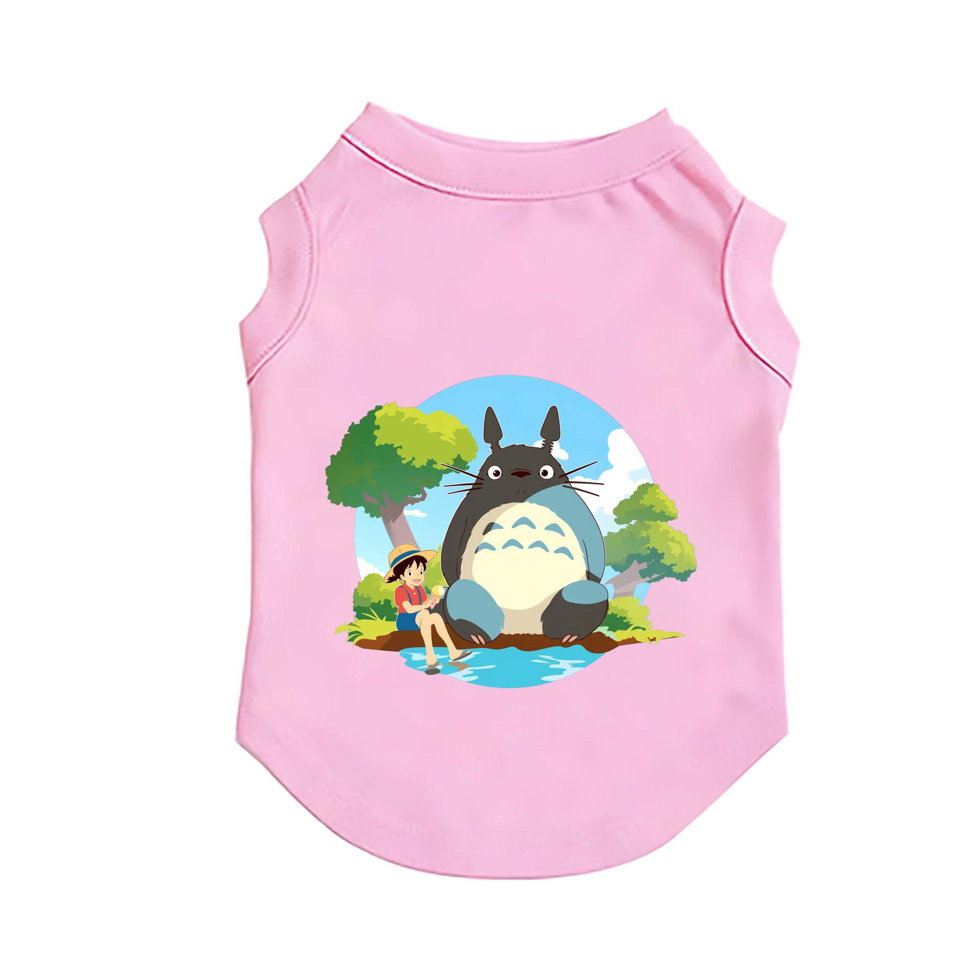 （画像用） となりのトトロ 草壁メイ 草壁サツキ My Neighbor Totoro Satsuki Kusakabe Mei Kusakabe ペット用ベスト