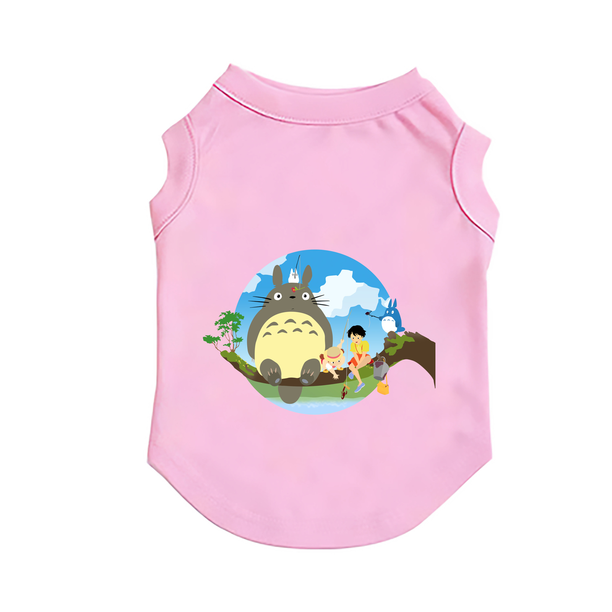 （画像用） となりのトトロ 草壁メイ 草壁サツキ My Neighbor Totoro Satsuki Kusakabe Mei Kusakabe ペット用ベスト