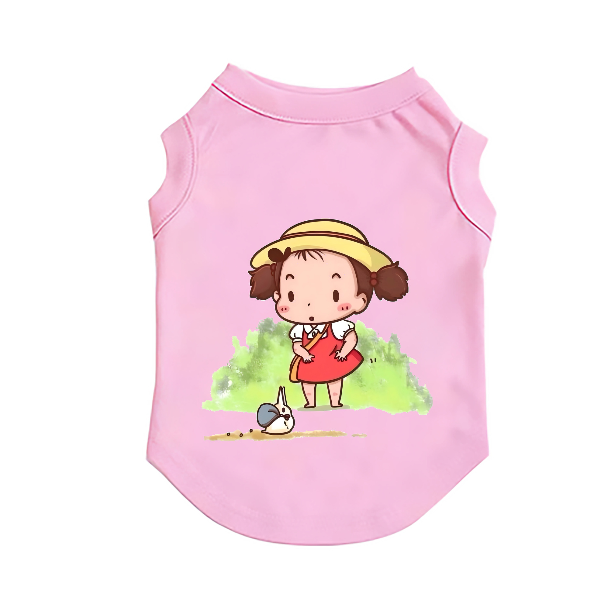 （画像用） となりのトトロ 草壁メイ 草壁サツキ My Neighbor Totoro Satsuki Kusakabe Mei Kusakabe ペット用ベスト