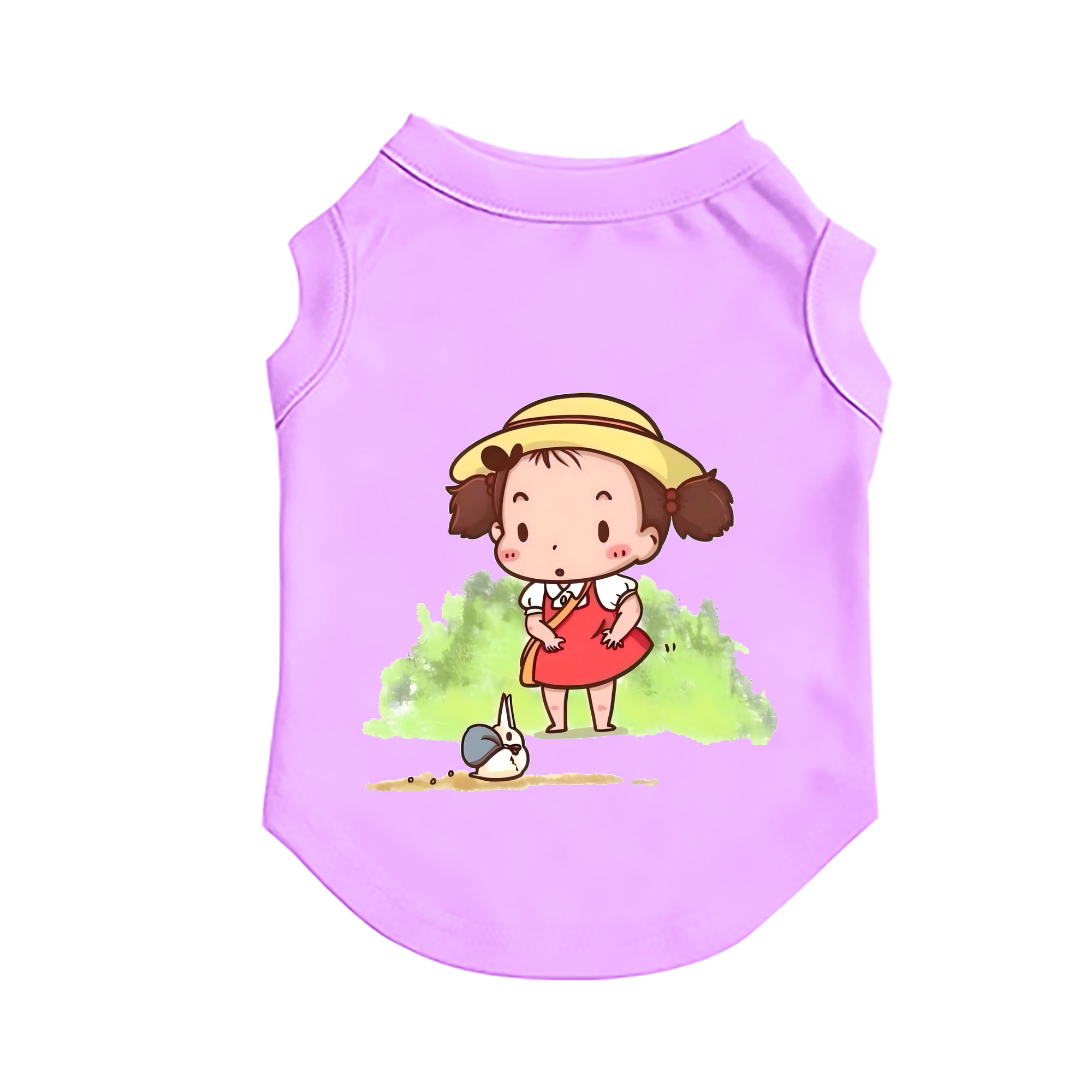 （画像用） となりのトトロ 草壁メイ 草壁サツキ My Neighbor Totoro Satsuki Kusakabe Mei Kusakabe ペット用ベスト