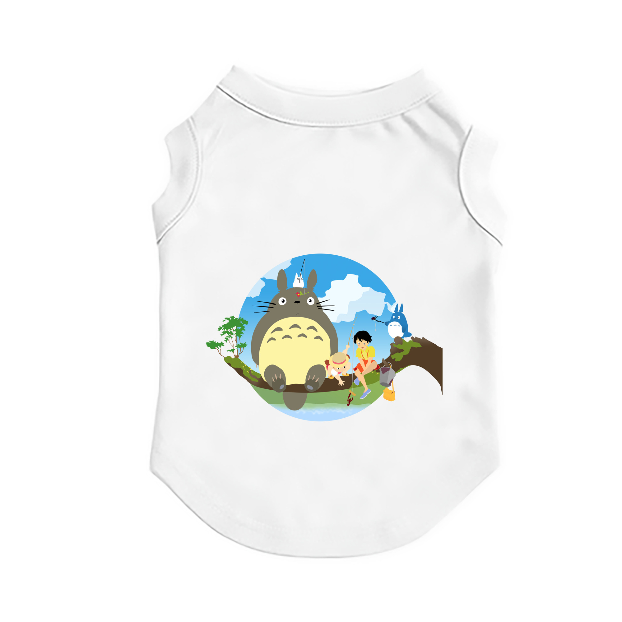 （画像用） となりのトトロ 草壁メイ 草壁サツキ My Neighbor Totoro Satsuki Kusakabe Mei Kusakabe ペット用ベスト