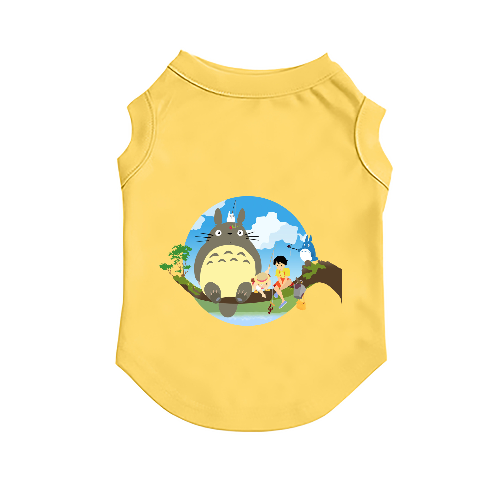 （画像用） となりのトトロ 草壁メイ 草壁サツキ My Neighbor Totoro Satsuki Kusakabe Mei Kusakabe ペット用ベスト