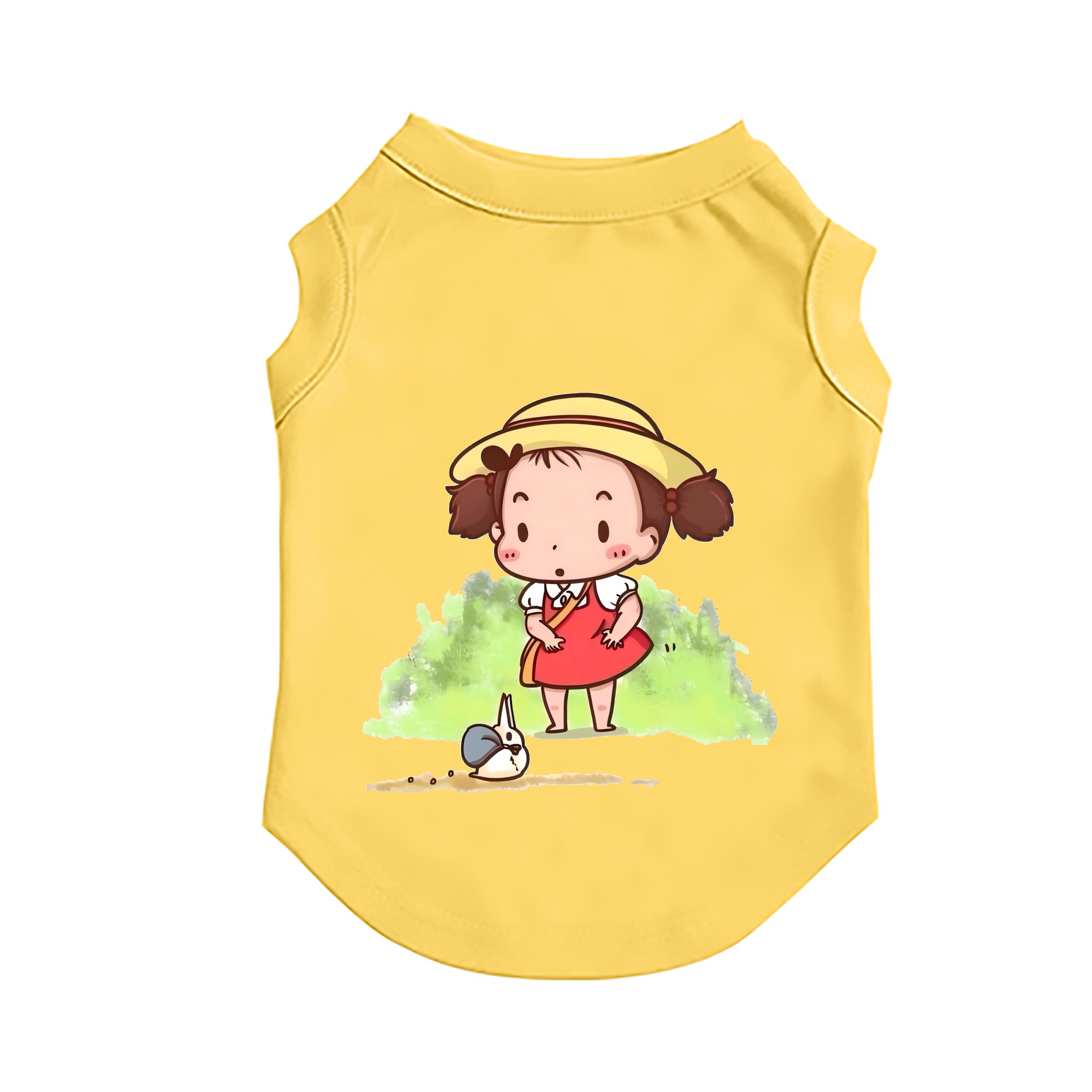 （画像用） となりのトトロ 草壁メイ 草壁サツキ My Neighbor Totoro Satsuki Kusakabe Mei Kusakabe ペット用ベスト